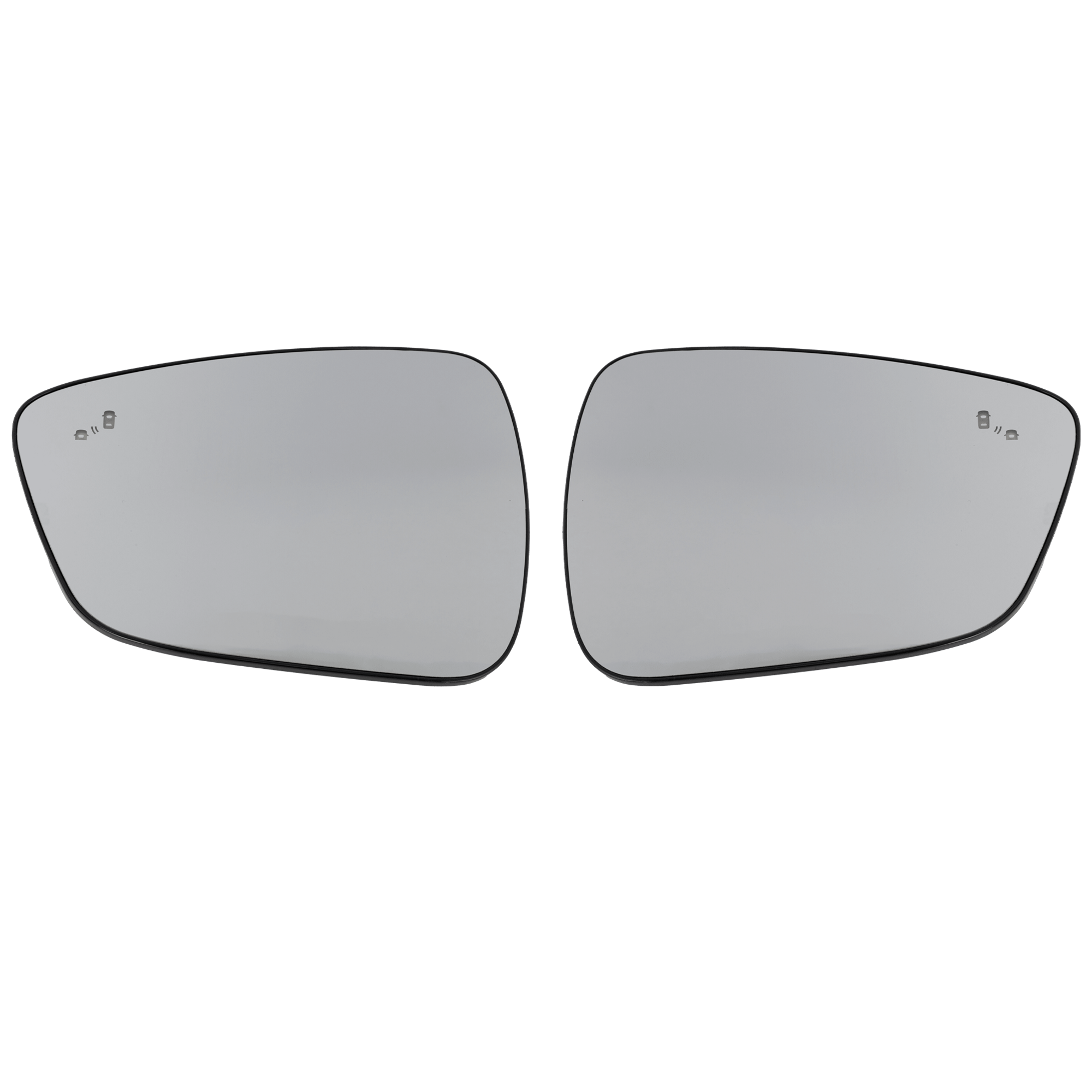 AM ESCAPE 20-24 MIRROR GLASS RH AND LH Non Heated SKU SET FD547GR Partslink FO1324200 FO1325200 OEM LJ6Z17K707A LJ6Z17K707C