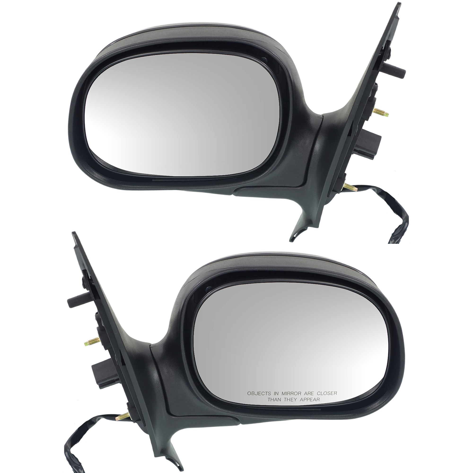 AM EXPEDITION 98-02 MIRROR RH AND LH Non Towing Power Manual Folding Non Heated Paintable Contour Style No Auto dimming BSD Memory and Signal Light SKU SET FD56ER Partslink FO1320199 FO1321199 OEM F85Z17682GAA PFM F85Z17683GAB