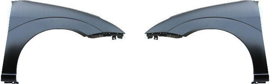 AM FOCUS 00-04 FRONT FENDER RH AND LH Primed w o Signal Light Hole SKU SET FD6000 Partslink FO1241207 FO1240207 OEM YS4Z16005CA YS4Z16006CA