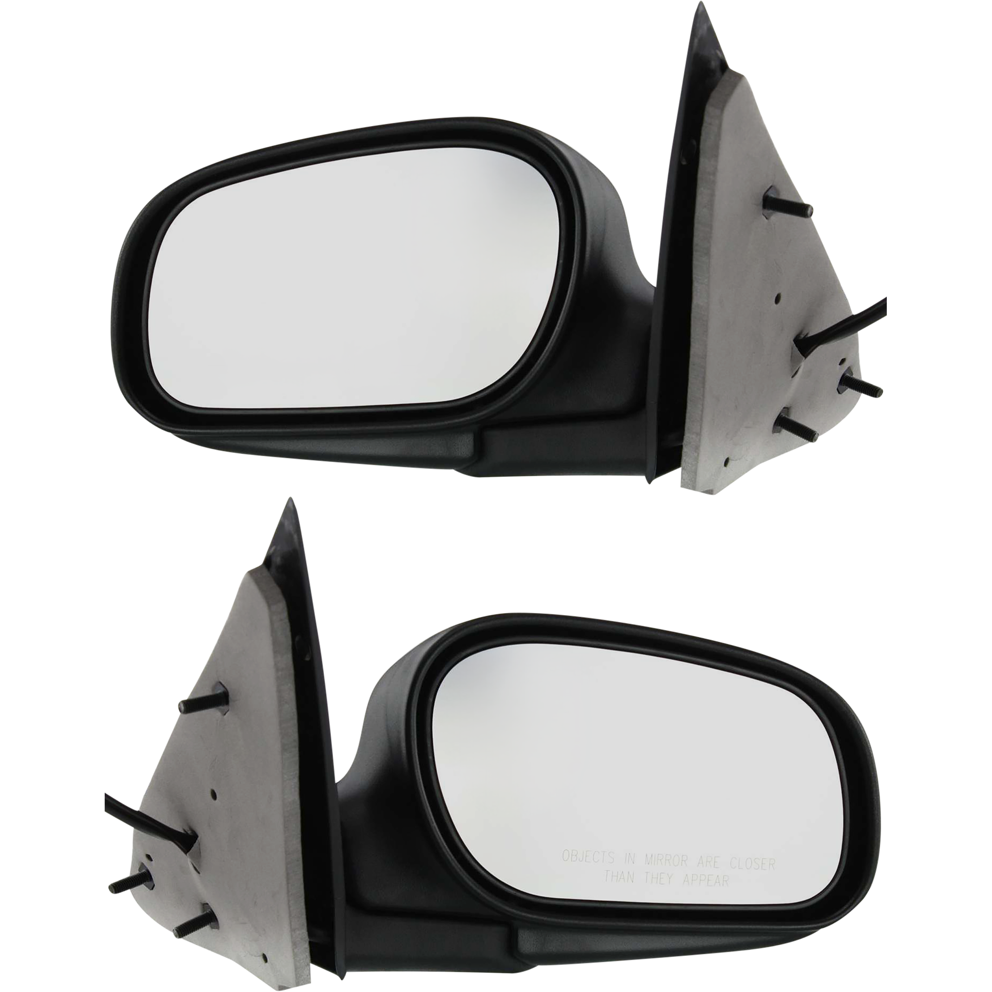 AM CROWN VICTORIA 98-11 MIRROR RH AND LH Power Manual Folding Non Heated Paintable SKU SET FD60ER Partslink FO1320146 FO1321146 OEM 6W7Z17682AA 6W7Z17683AA