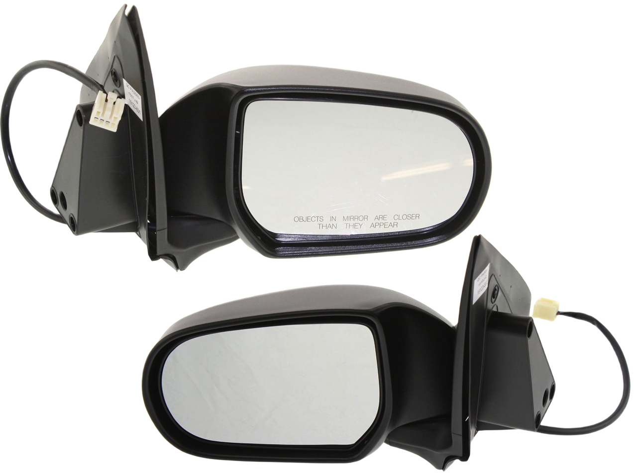 AM ESCAPE 01-02 MIRROR RH AND LH Power Manual Folding Non Heated Textured 1st Design SKU SET FD64ER Partslink FO1320189 FO1321189 OEM 2L8Z17683CAA YL8Z17682CAA