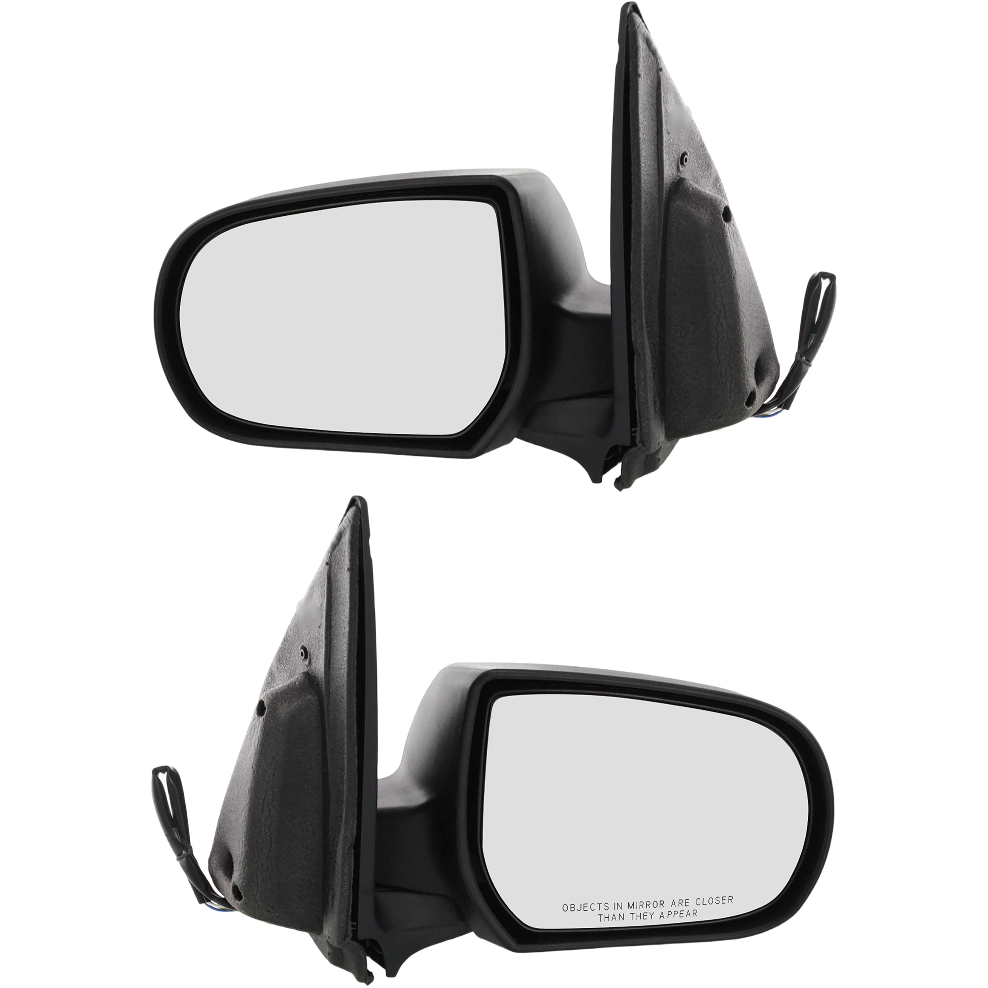 AM ESCAPE 01-07 MARINER 05-07 MIRROR RH AND LH Power Manual Folding Non Heated Textured 2nd Design SKU SET FD65ER Partslink FO1320251 FO1321251 OEM 2L8Z17682CAB 3L8Z17683MAA