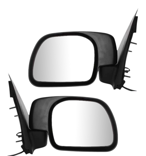 AM F SERIES SUPER DUTY 99-07 MIRROR RH AND LH Non Towing Power Manual Folding Non Heated Textured SKU SET FD68ER Partslink FO1320213 FO1320255 FO1321213 FO1321255 OEM 1C3Z17682AAB F81Z17682BAA 1C3Z