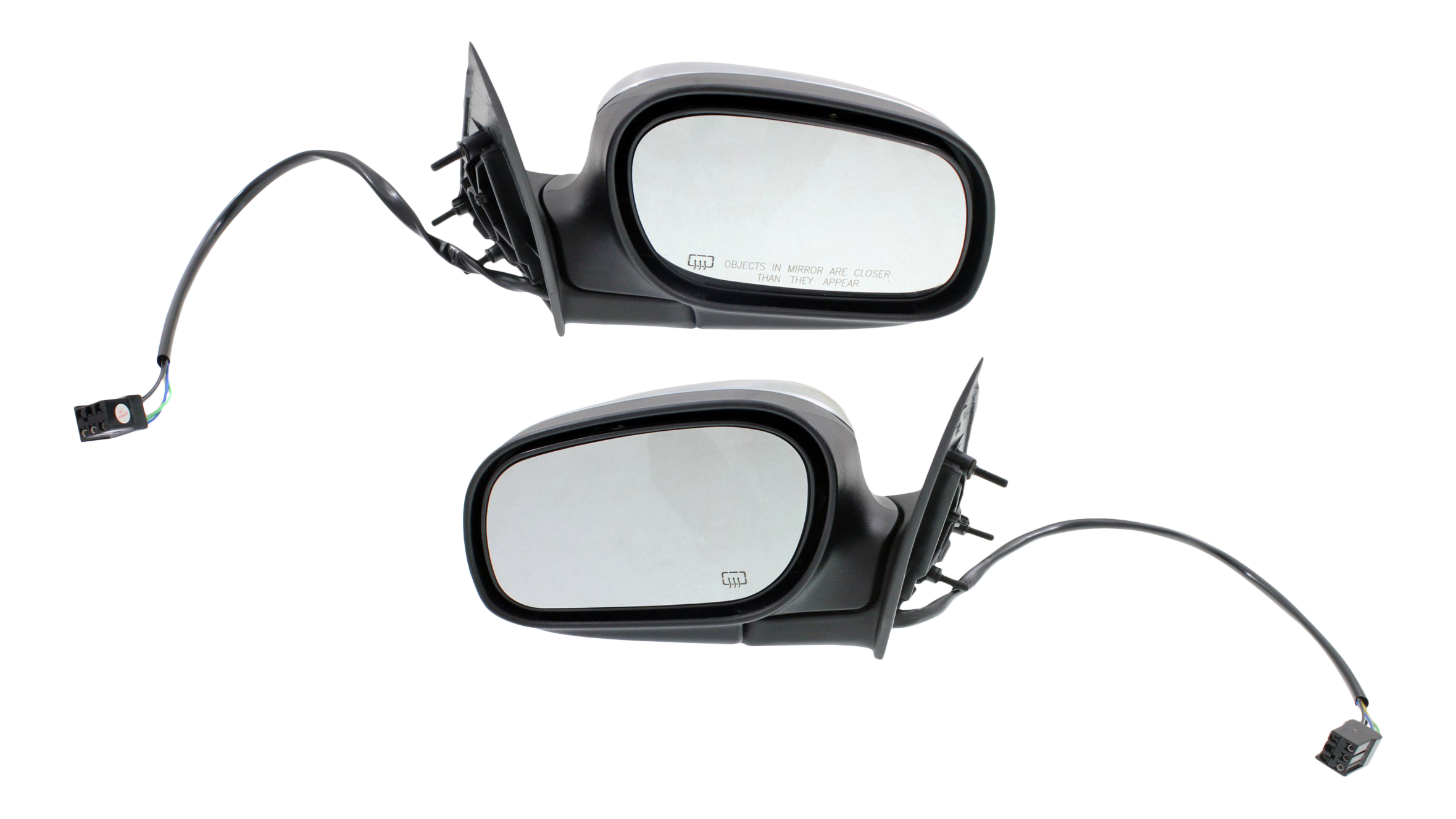 AM CROWN VICTORIA 02-08 GRAND MARQUIS 03-08 MIRROR RH AND LH Power Manual Folding Heated Chrome No Auto dimming BSD Memory and Signal Light SKU SET FD75ER C Partslink FO1320416 FO1321416 OEM 6W7Z17682BA PFM 6W7Z17683BA PF