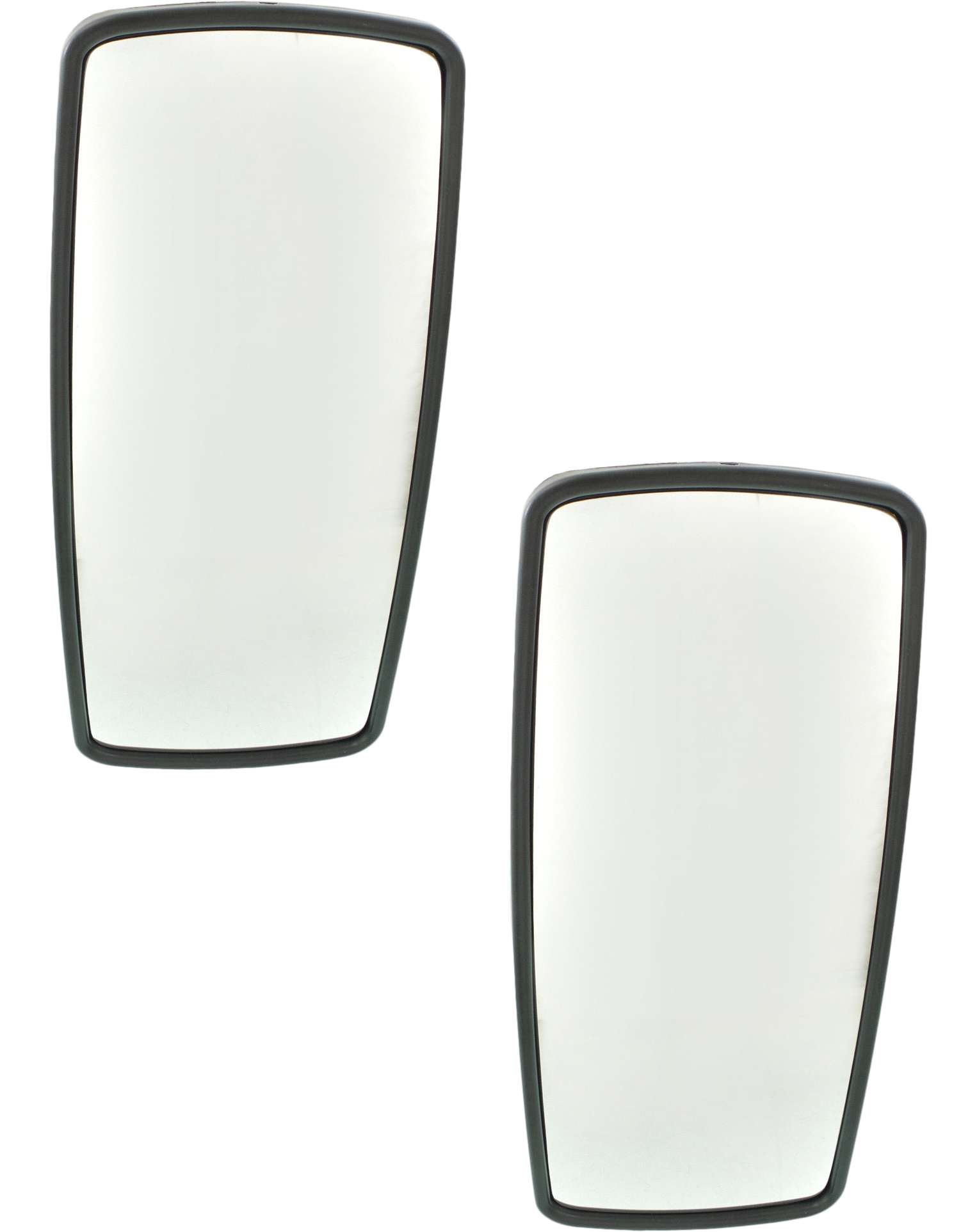 AM FREIGHTLINER COLUMBIA M2-100-106-04-16 MIRROR RH AND LH=RH Upper Manual Adjust Non Heated Chrome w o Arm SKU SET FL02CS HD 2 OEM Performance HDTruck