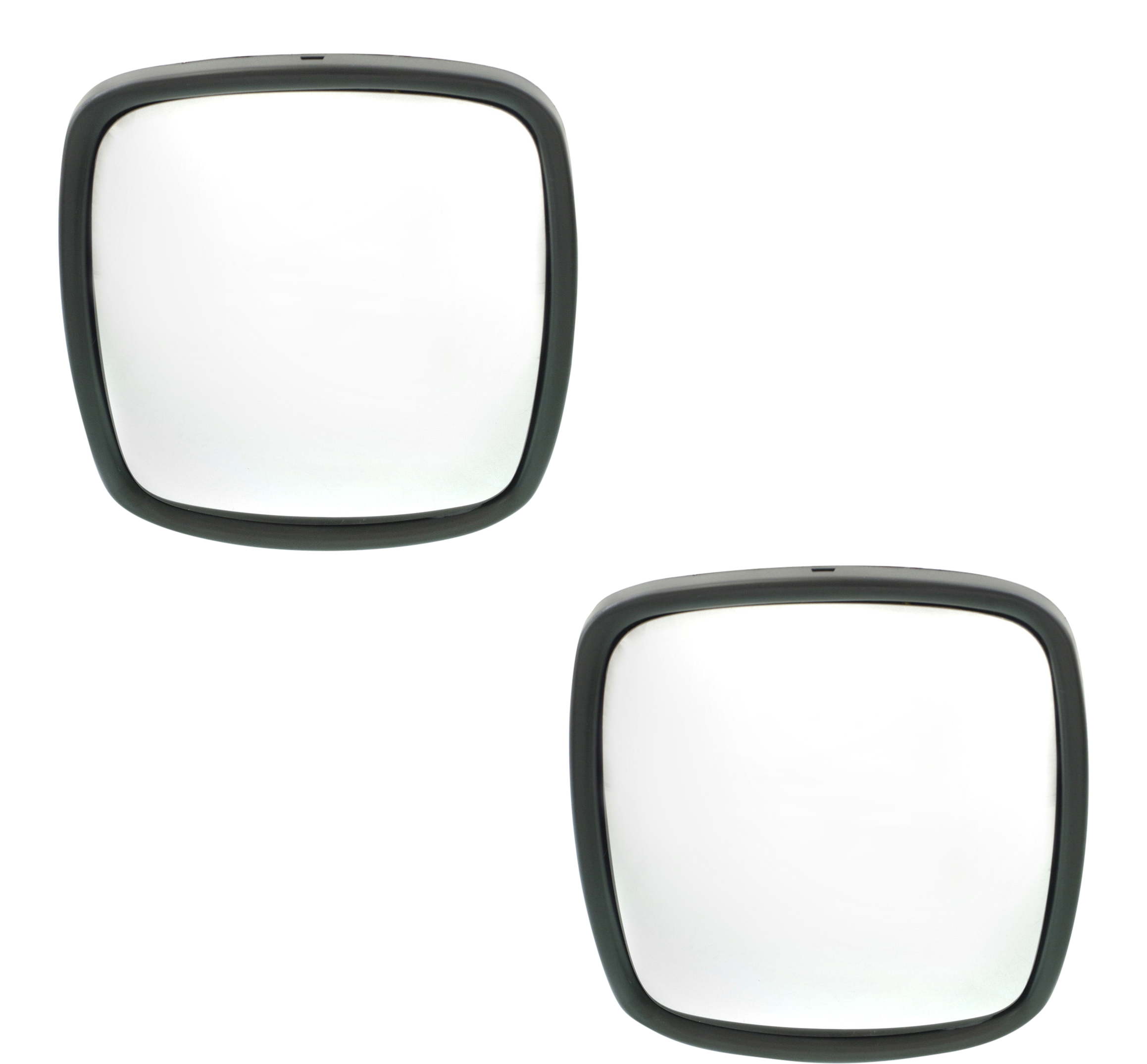 AM FREIGHTLINER M2-100-106-04-16 MIRROR RH AND LH=RH Lower Manual Adjust Non Heated Chrome SKU SET FL07CS HD 2 OEM Performance HDTruck