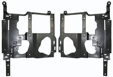 AM SIERRA P U 03-06 HEAD LAMP BRACKET RH AND LH Support Includes 2007 Classic SKU SET G101501 Partslink GM1221133 GM1221132 OEM 15798924-15798923