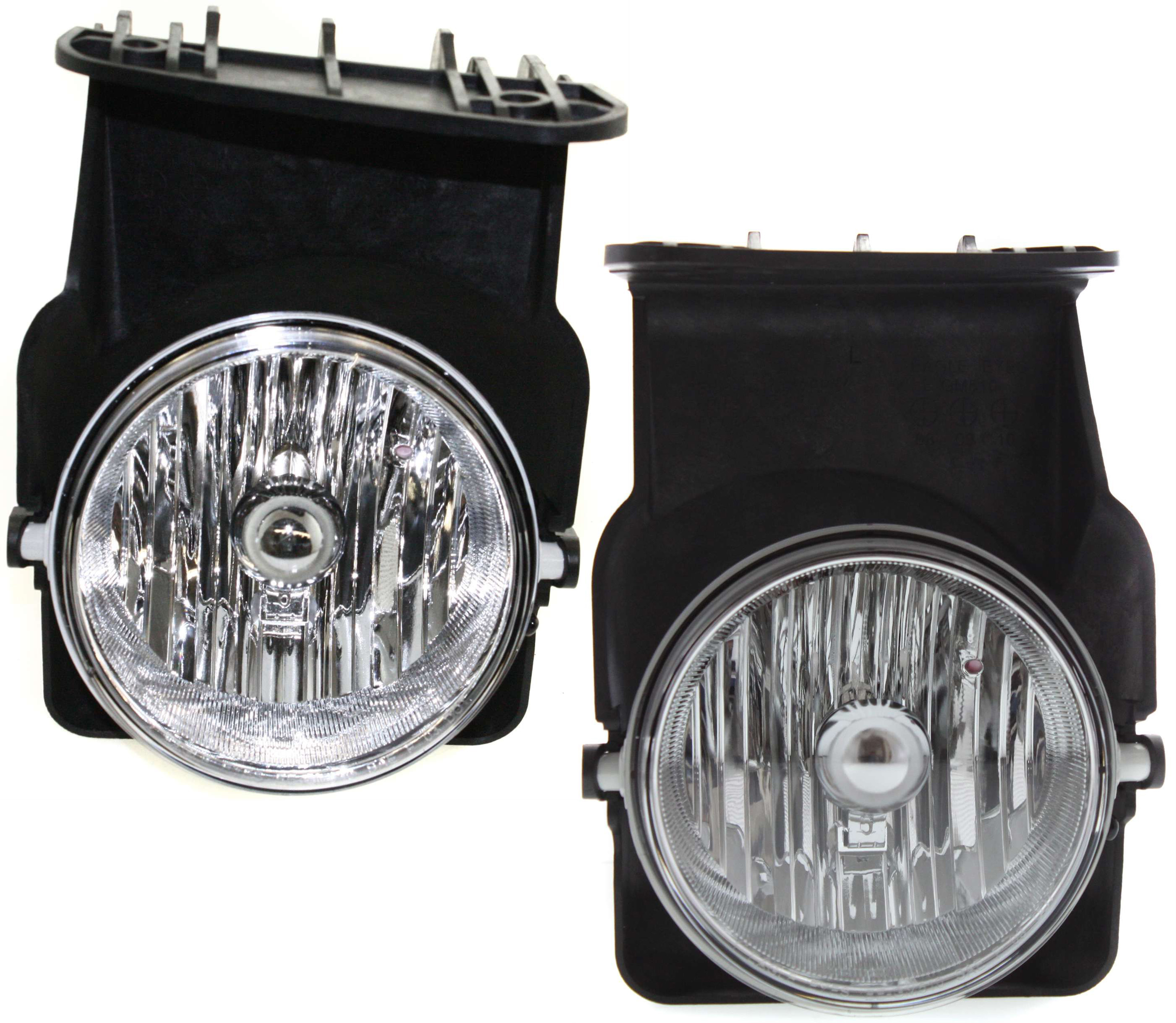 AM SIERRA 03-04 FRONT FOG LAMP RH AND LH Assembly Halogen SKU SET G107501 Partslink GM2593128 GM2592128 OEM 15190985-15190984