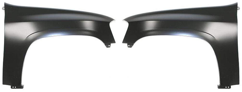 AM ENVOY 02-09 FRONT FENDER RH AND LH Primed CAPA SKU SET G220101Q Partslink GM1241304C GM1240304C OEM 12477996-12477995
