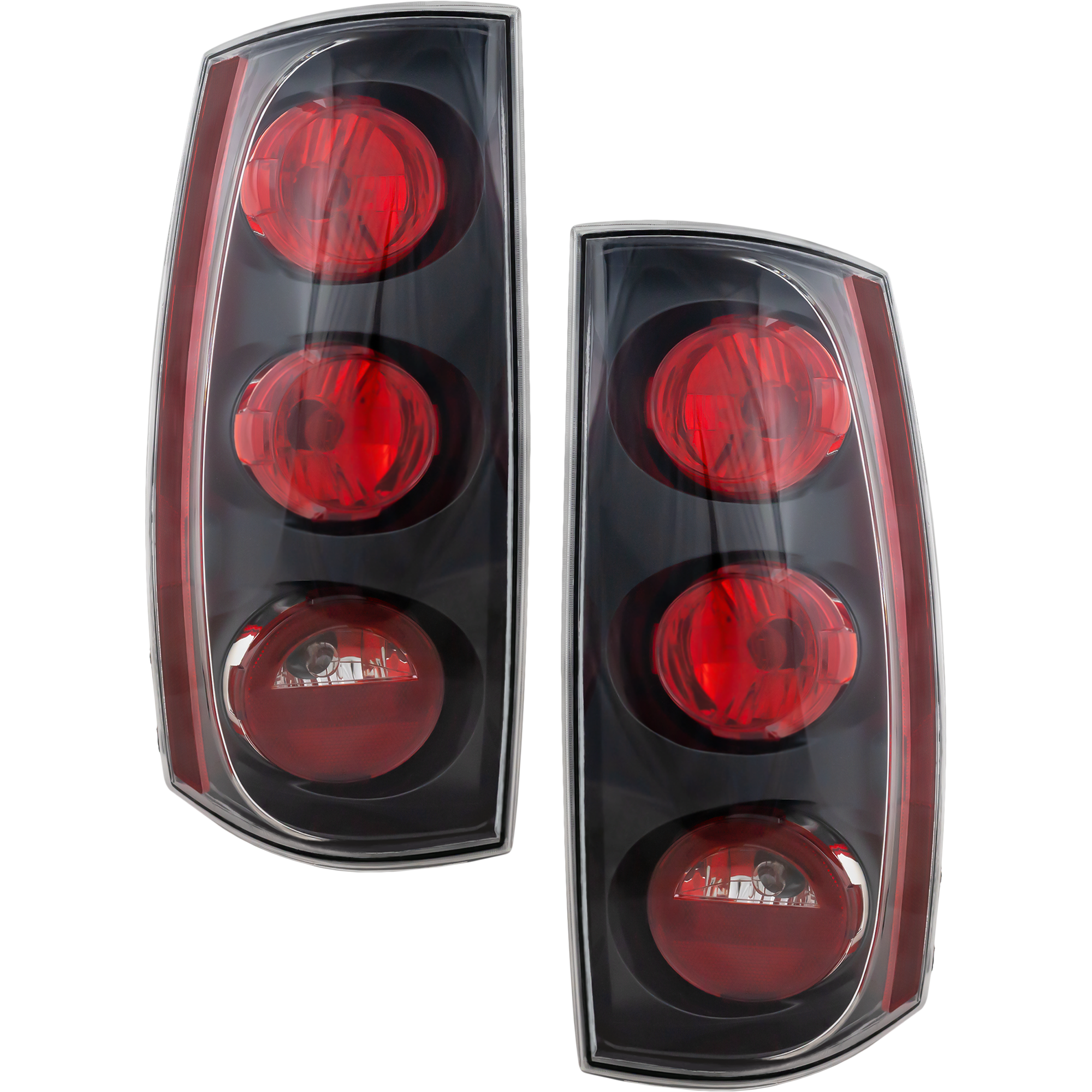 AM YUKON 07-14 TAIL LAMP RH AND LH Clear Lens Assembly Denali Model SKU SET G730113 Partslink GM2801215 GM2800215 OEM 25975978-25975977