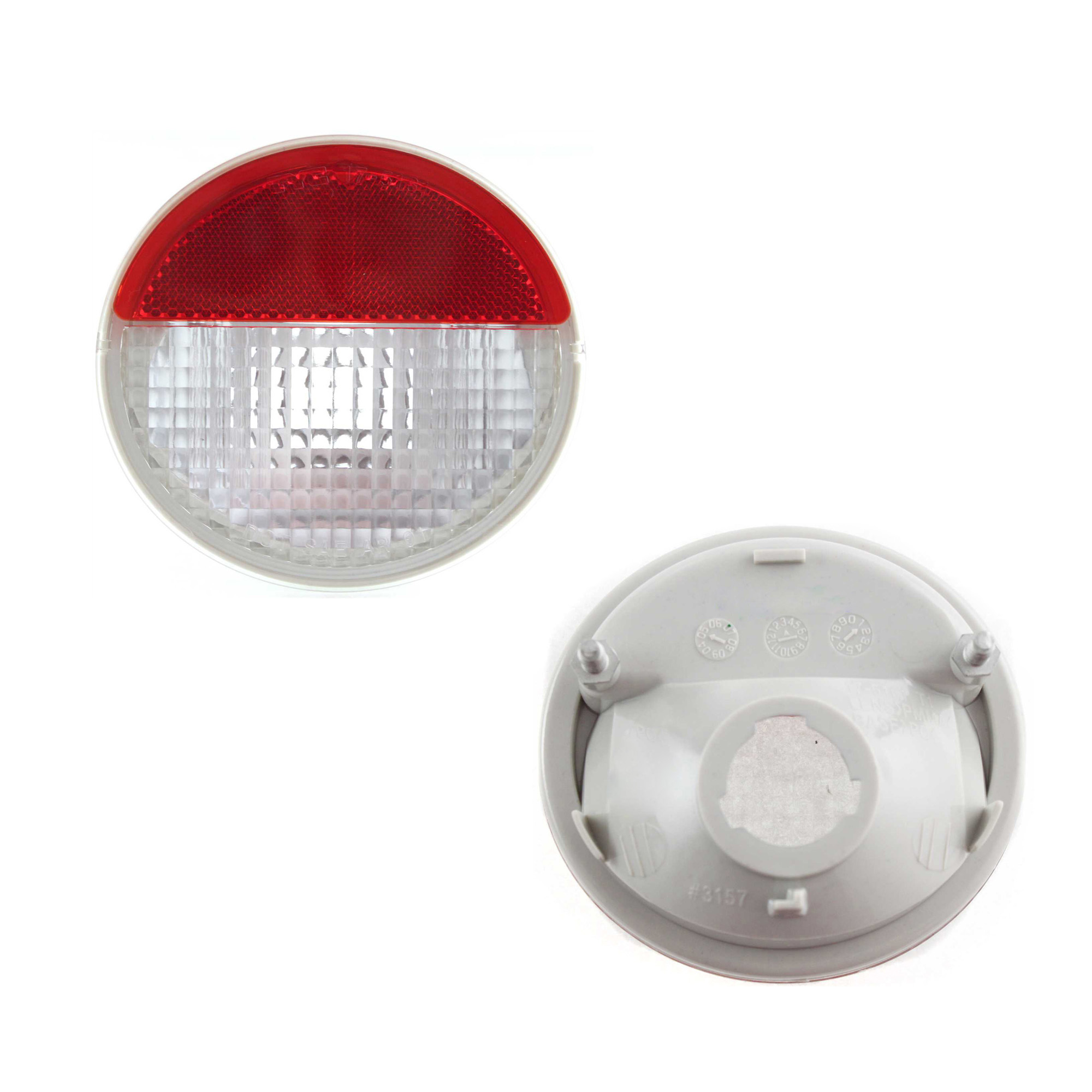 AM ENVOY 02-09 SOLSTICE 06-09 TAIL LAMP RH AND LH Lens and Housing Halogen CAPA SKU SET G731701Q Partslink GM2882102C OEM 15000128