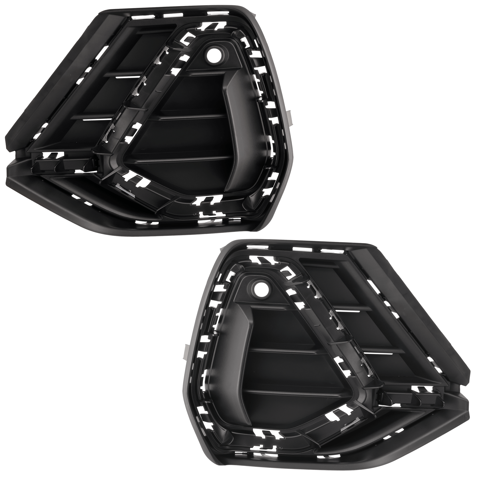 AM Q3-19-23 FOG LAMP COVER RH AND LH Outer Textured w S Line Package SKU SET GA10770023 Partslink AU1038163 AU1039163 OEM 83A807681D9B9-83A807682D9B9