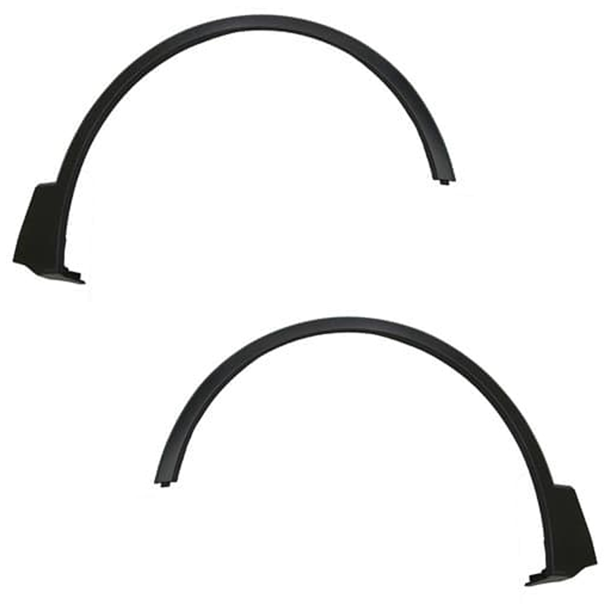 AM ENVISION 16-20 FRONT WHEEL OPENING MOLDING RH AND LH Primed Plastic CAPA SKU SET GB22130019Q Partslink GM1290262C GM1291262C OEM 23441776-23441778