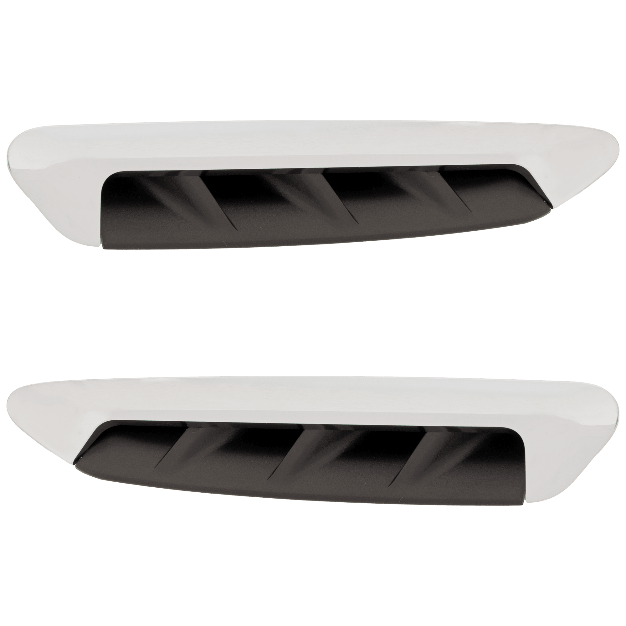 AM X3-18-21 FRONT FENDER VENTS RH AND LH Side Vent Trim Chrome sDrive30i xDrive30e xDrive30i Models SKU SET GB22470009 Partslink BM1266109 BM1267109 OEM 51137418607-51137418608