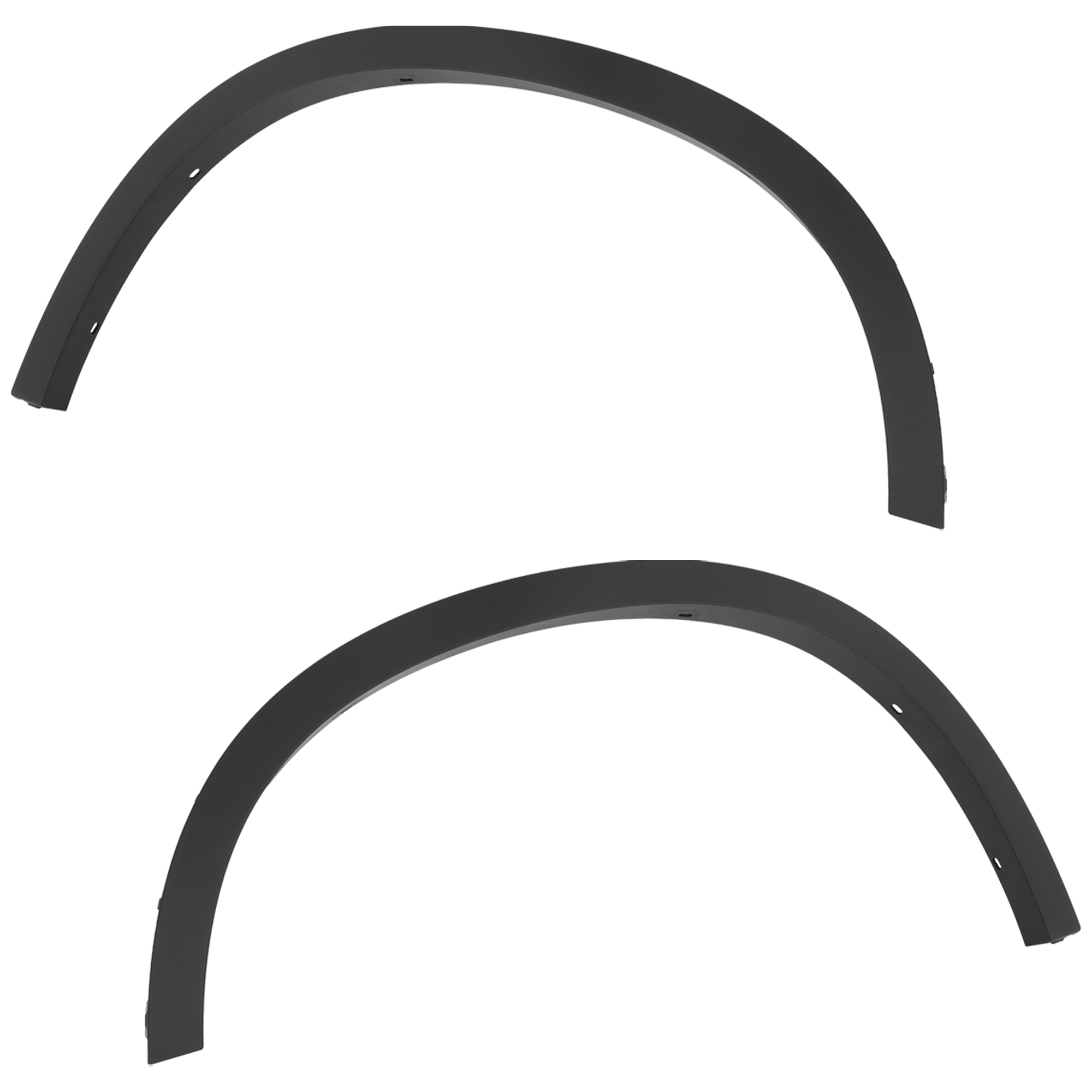 AM X1-16-22 REAR WHEEL OPENING MOLDING RH AND LH Plastic Textured Black F48 Body w o M Package SKU SET GB55390003 Partslink BM1790114 BM1791114 OEM 51777332339-51777332340