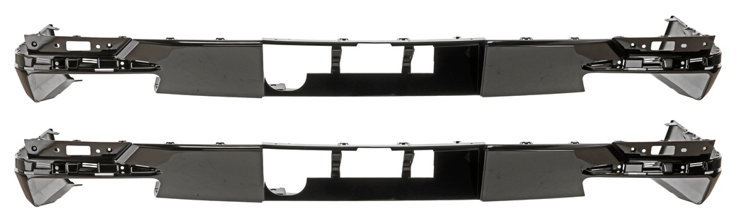AM ESCALADE 21-24 REAR BUMPER COVER Upper and Lower Upper Primed Lower Textured SKU SET GC76010002P Partslink GM1100A46 GM1115171 OEM 84733665-84842064-84989411