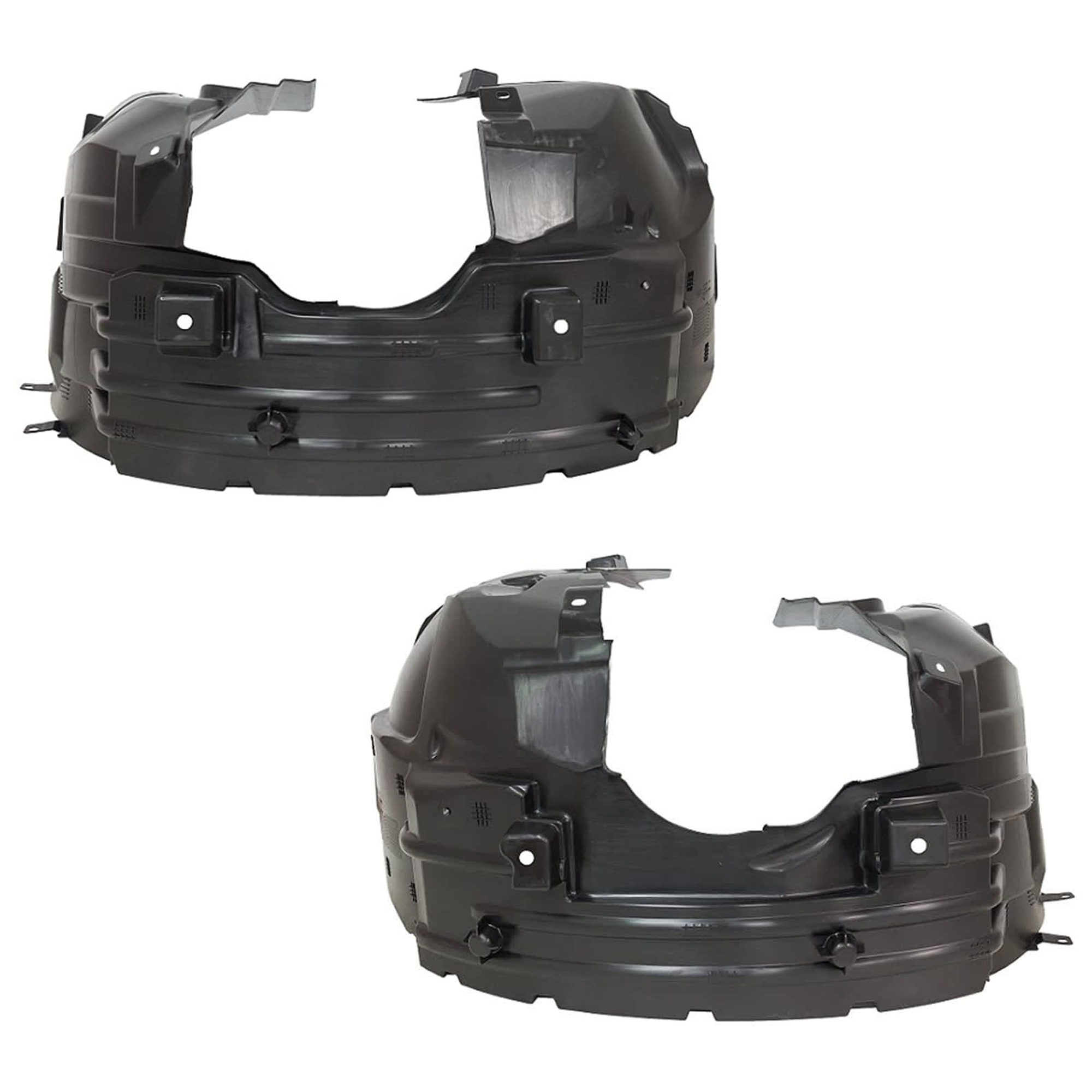 AM HORNET 23-24 FRONT FENDER LINER RH AND LH Injection Form w o Insulation Foam CAPA SKU SET GD22210063Q Partslink CH1248226C CH1249226C OEM 68617703AA 68617708AA