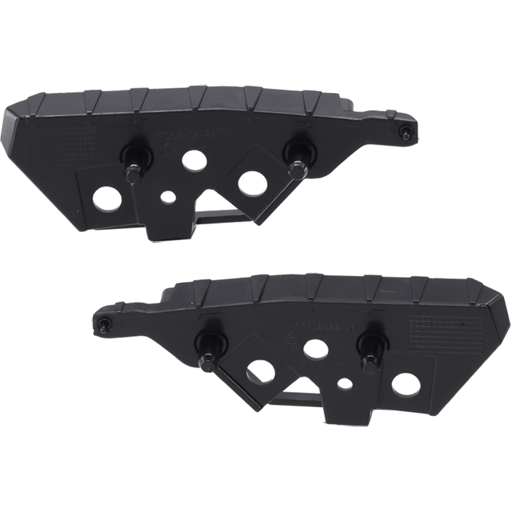 AM MUSTANG 24-25 FRONT BUMPER BRACKET RH AND LH Cover Support Convertible Coupe SKU SET GF01310123 Partslink FO1042171 FO1043171 OEM PR3Z17C947A PR3Z17C947B