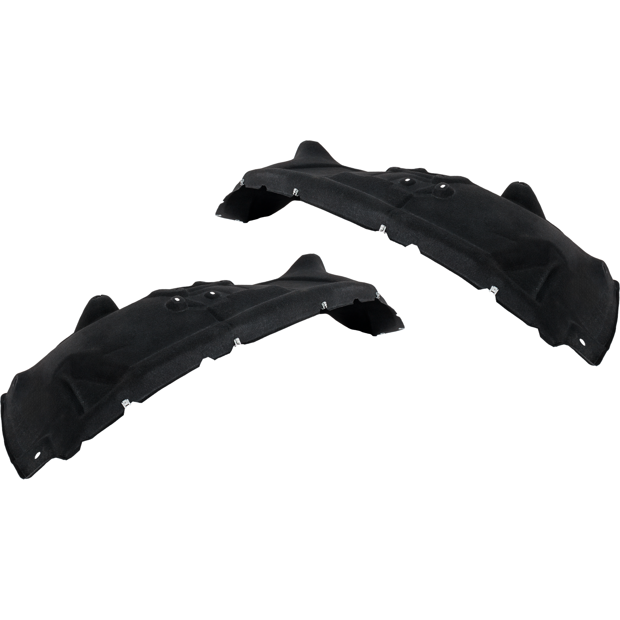 AM F 250 F 350 SUPER DUTY 23-24 FRONT FENDER LINER RH AND LH 6.7L Eng Limited XL XLT Models Thermo Form w o Insulation Foam SKU SET GF22210135 Partslink FO1248225 FO1249225 OEM PC3Z16102A PC3Z16103A
