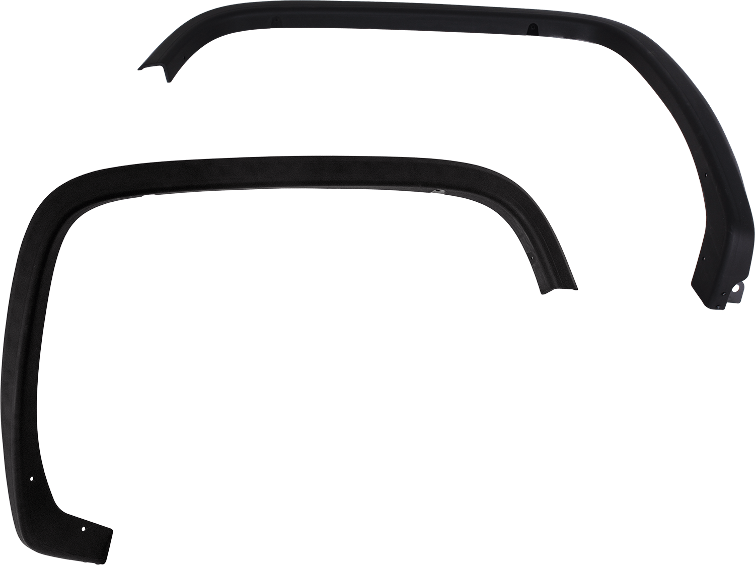 AM SIERRA 1500-14-15 FRONT WHEEL OPENING MOLDING RH AND LH CAPA SKU SET GG22130001Q Partslink GM1290244C GM1291244C OEM 22775548-22775549