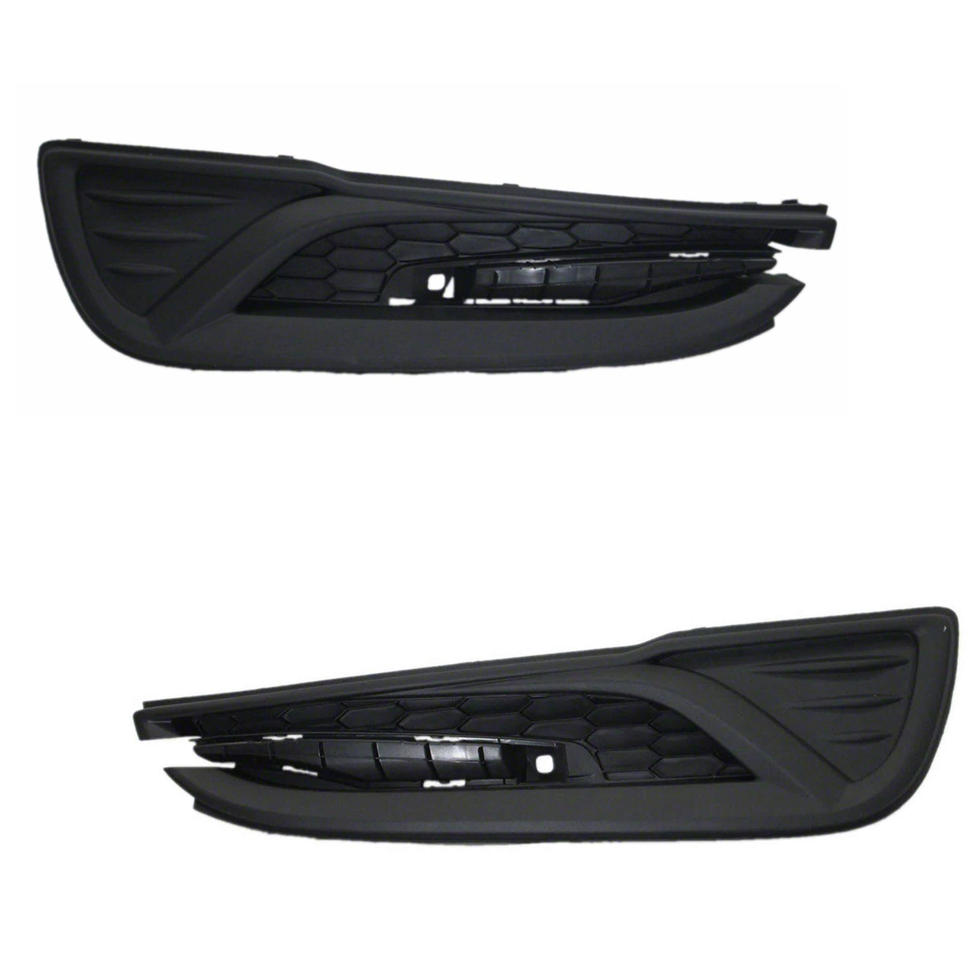 AM CIVIC 13-15 FOG LAMP COVER RH AND LH Textured Black Exc. Hybrid Model Sedan CAPA SKU SET GH108611Q Partslink HO1039113C HO1038113C OEM 71106TR3A61-71107TR3A61