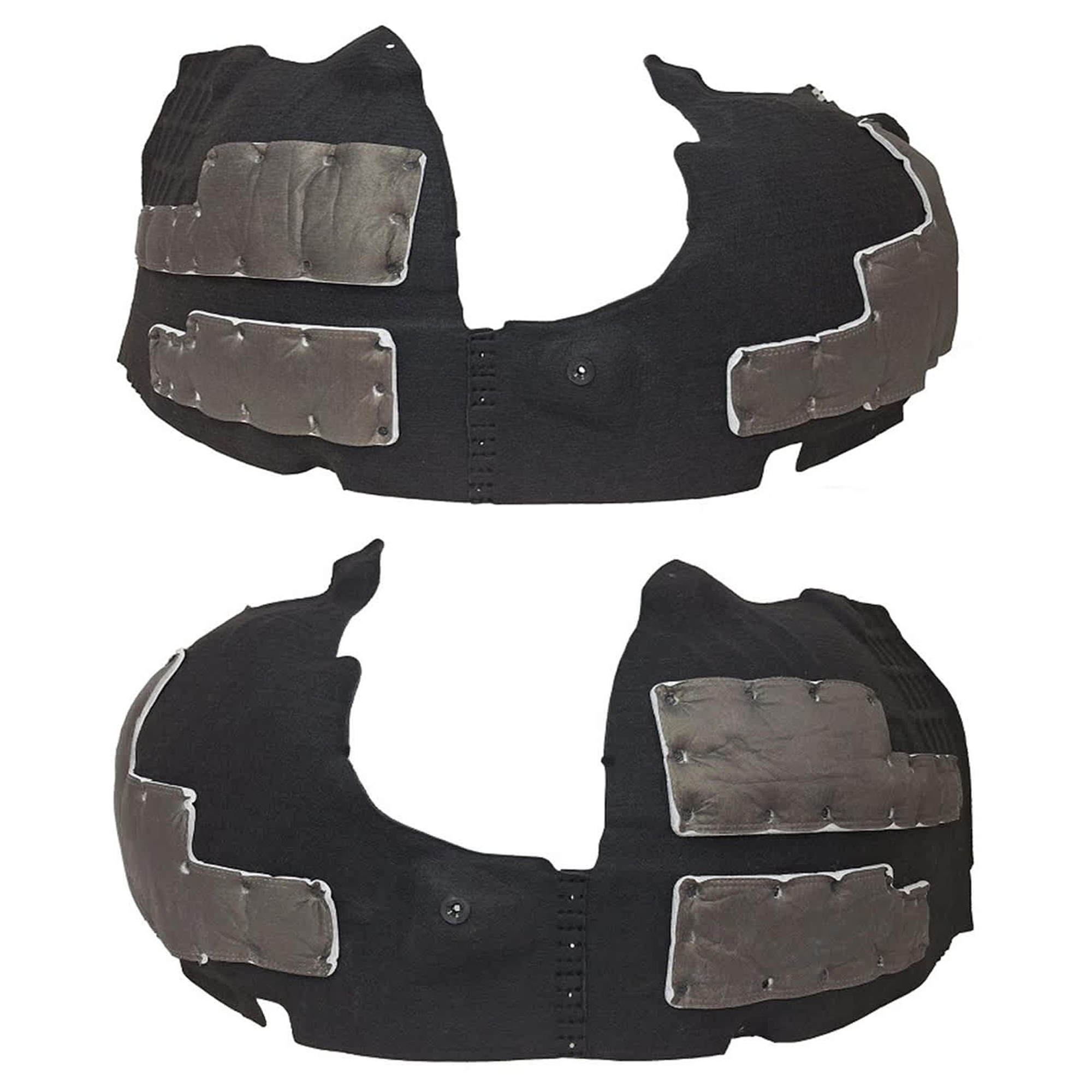 AM IONIQ 6-23-24 FRONT FENDER LINER RH AND LH Heat Form w Insulation Foam CAPA SKU SET GH22210241Q Partslink HY1248196C HY1249196C OEM 86811KL000-86812KL000