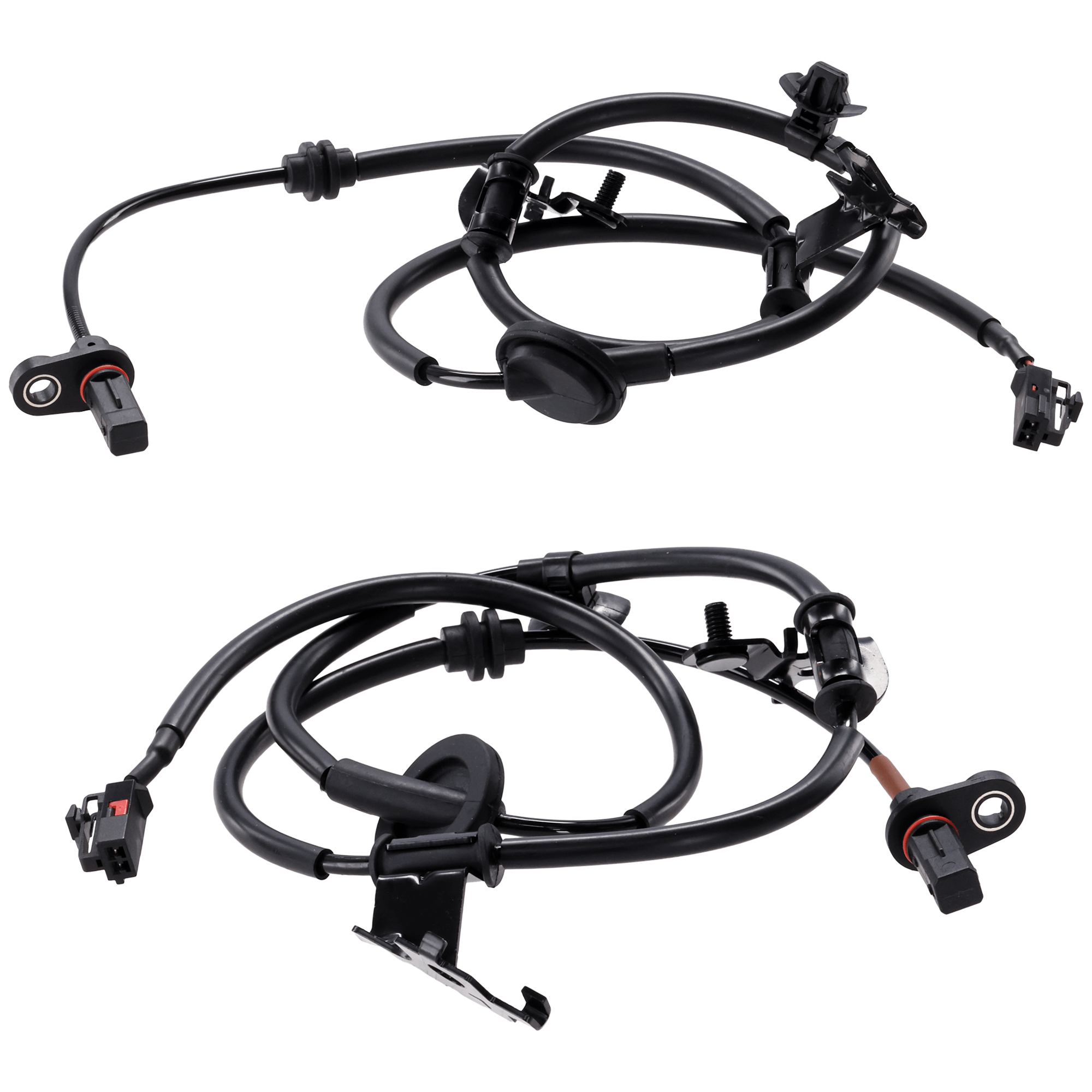 AM ELANTRA GT 13-17 REAR ABS SPEED SENSOR RH AND LH 2 Bolt Holes 1 Male Rectangular Connector 2 Female Blade Type Terminal SKU SET GH31080009 OEM 59910A5300-59930A5300