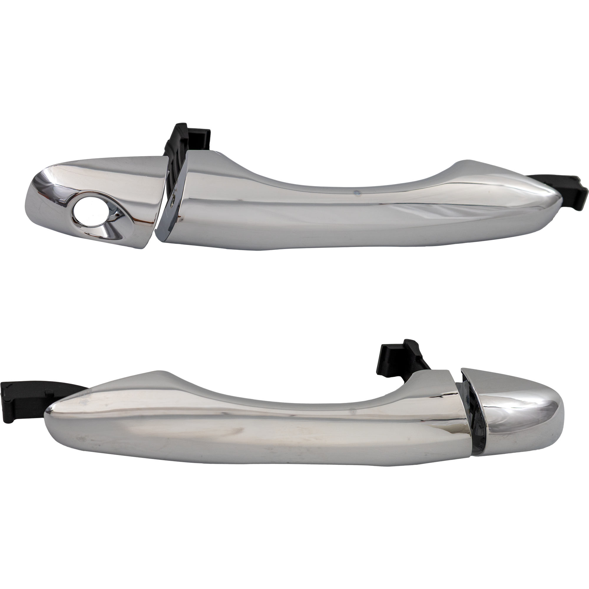 AM SORENTO 16-20 FRONT EXTERIOR DOOR HANDLE RH AND LH Chrome w o Smart Entry System =Rear SKU SET GH46250111 Partslink KI1310123 KI1311123 OEM 82651C5010 PFM 82661C5010 PFM