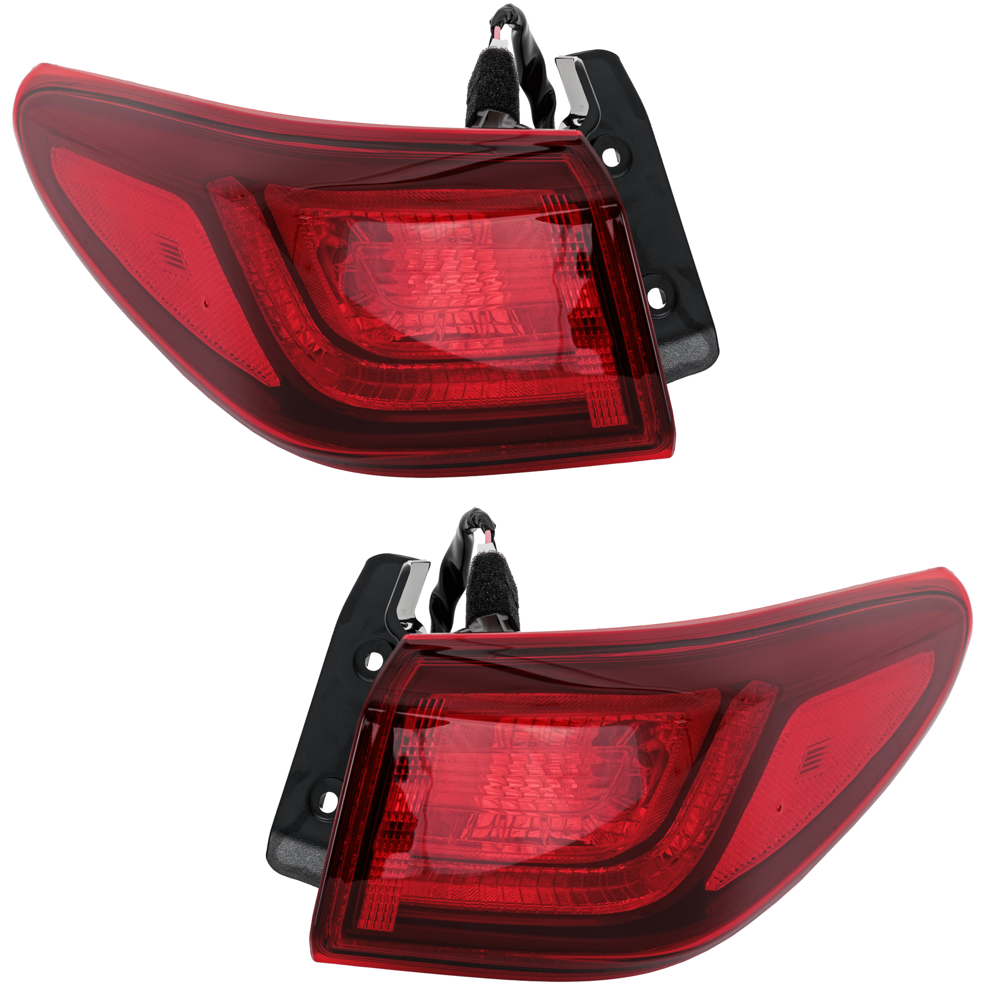 AM KONA 18-23 KONA ELECTRIC 19-23 TAIL LAMP RH AND LH Outer Assembly Halogen CAPA SKU SET GH73010203AQ Partslink HY2804157C HY2805157C OEM 92401J9010-92402J9010