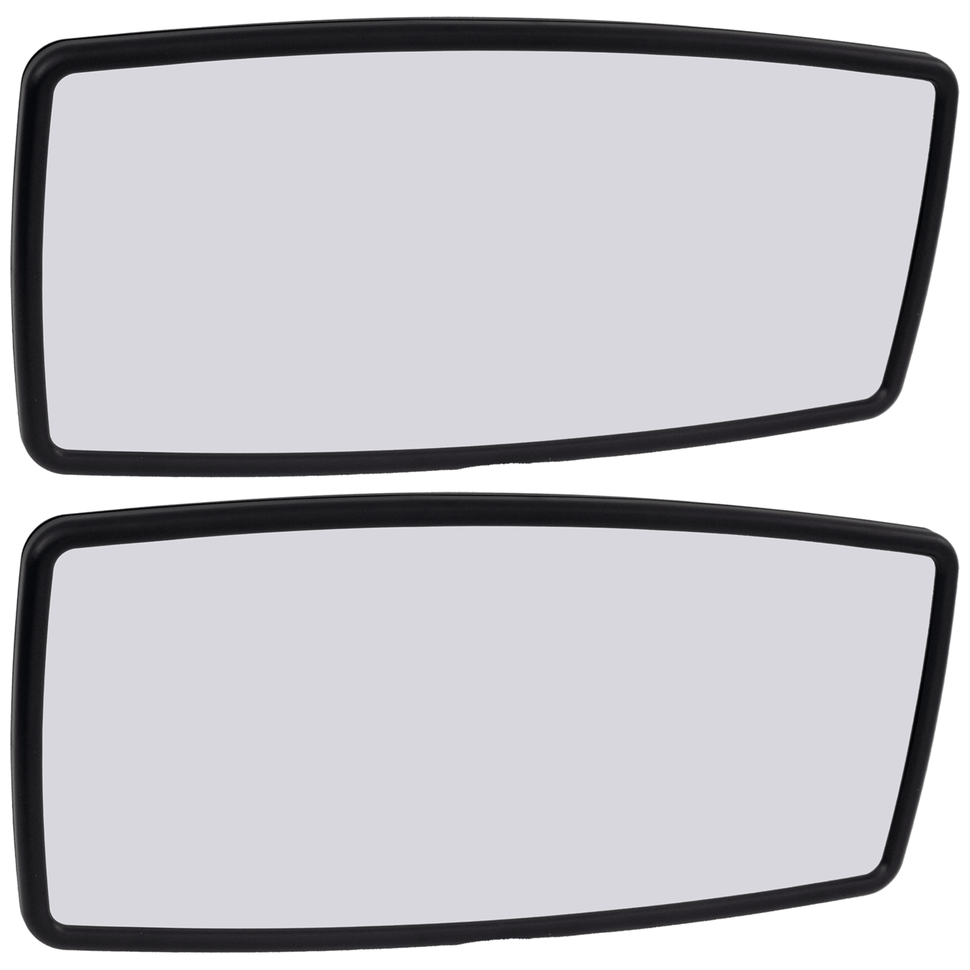 AM INTERNATIONAL PROSTAR 08-11 MIRROR RH AND LH Upper Manual Adjust Non Heated Paintable Fits 2 Piece type SKU SET GIN64R L HD OEM Heavy Duty