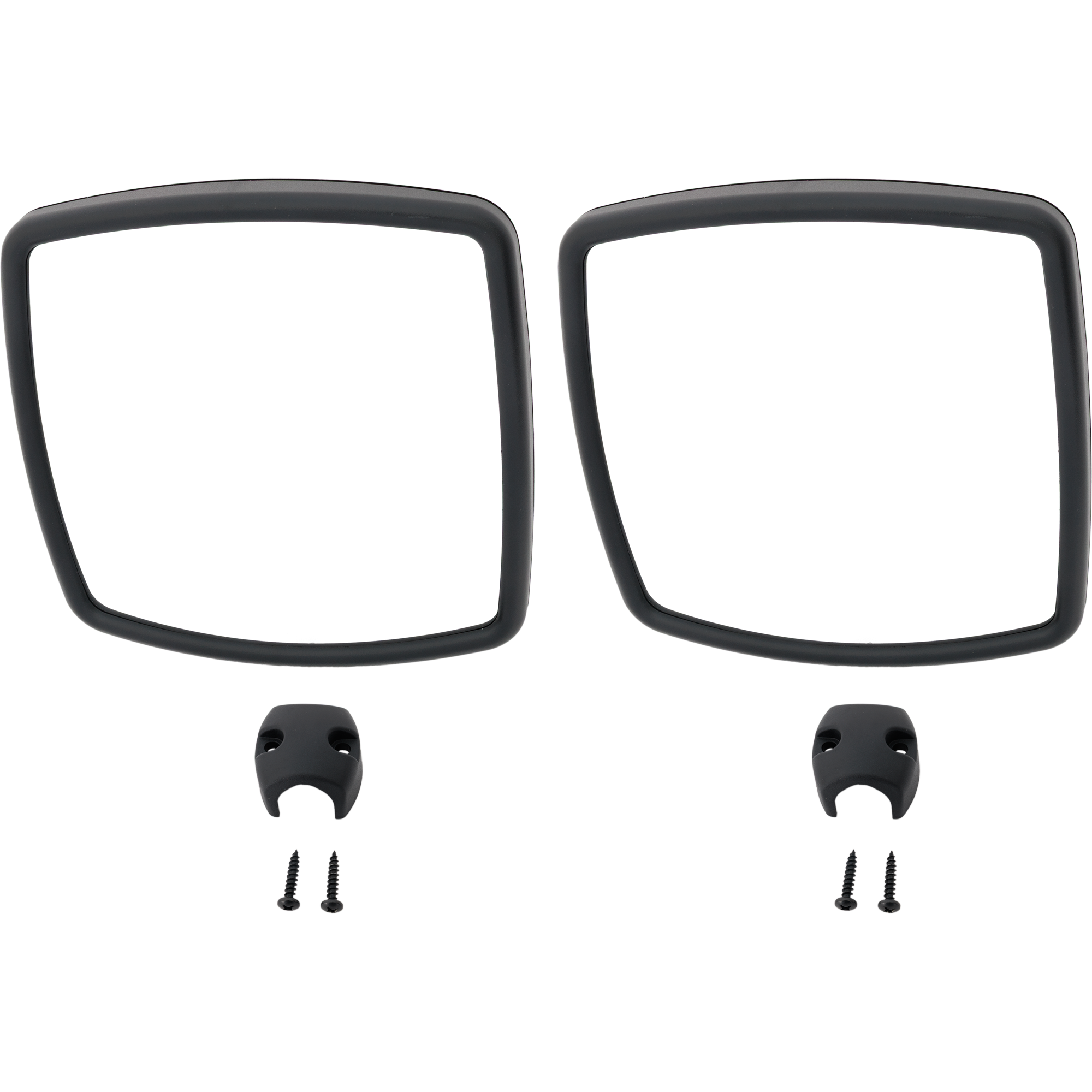 AM INTERNATIONAL PROSTAR 08-11 MIRROR RH AND LH Lower Manual Adjust Non Heated Paintable Fits 2 Piece type SKU SET GIN65R L HD OEM Heavy Duty