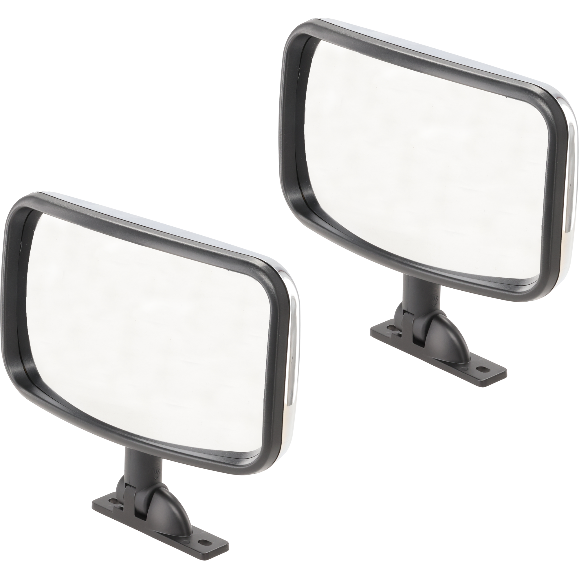 AM INTERNATIONAL LT625-17-24 LOOK DOWN MIRROR RH AND LH Chrome SKU SET GIN73CR L HD OEM 3571502C2