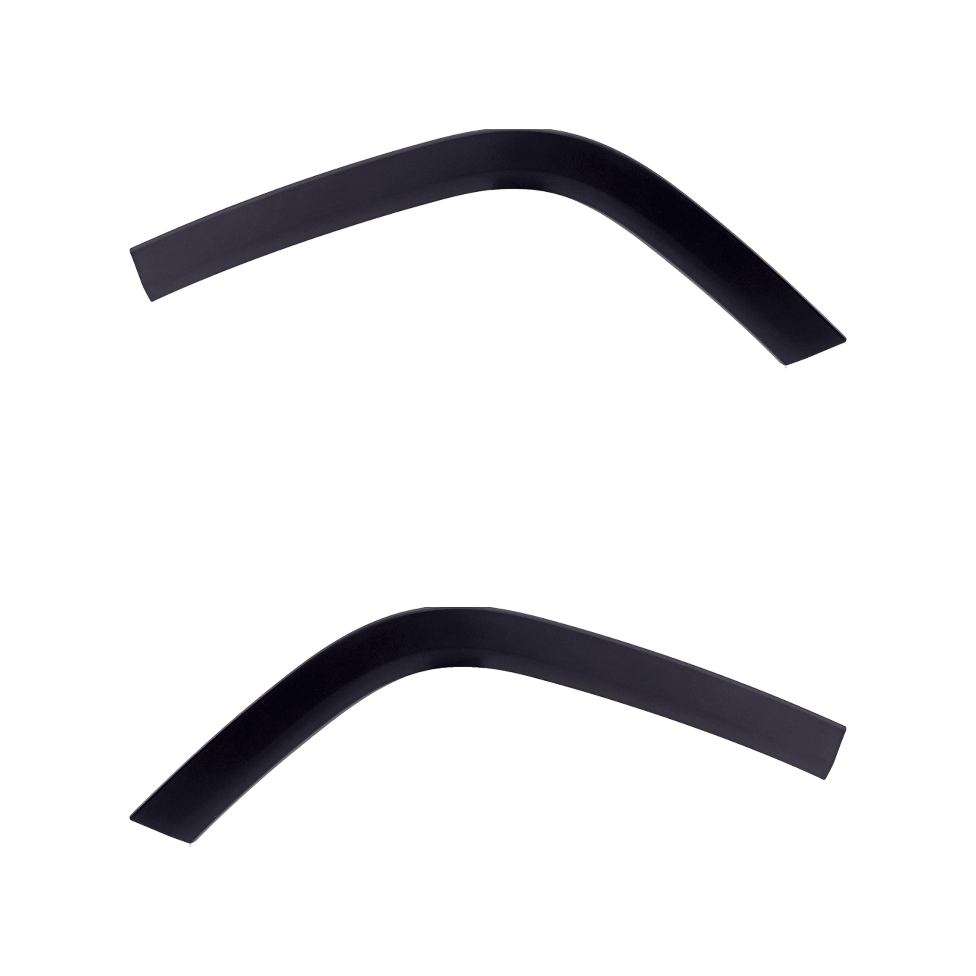 AM GRAND CHEROKEE L 21-24 REAR WHEEL OPENING MOLDING RH AND LH Black CAPA SKU SET GJ55390013Q Partslink CH1790112C CH1791112C OEM 6XN58GXHAD 6XN59GXHAD