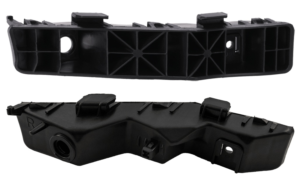 AM SOUL 20-25 FRONT BUMPER BRACKET RH AND LH Lower Side Bracket w Plastic Clip EX GT Line LX S X Line Models SKU SET GK01310065 Partslink KI1042150 KI1043150 OEM 86551K0000-86552K0000