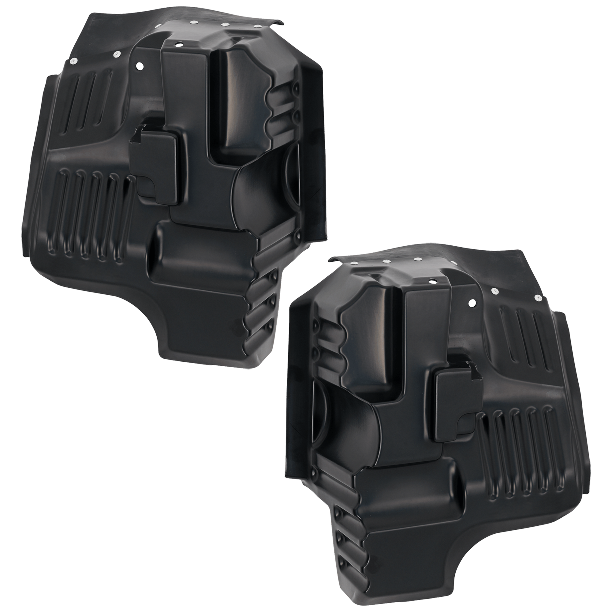 AM KENWORTH T680-21-24 FRONT FENDER LINER RH AND LH Vacuum Form Splash Guard w o Insulation foam SKU SET GK22210001 HD
