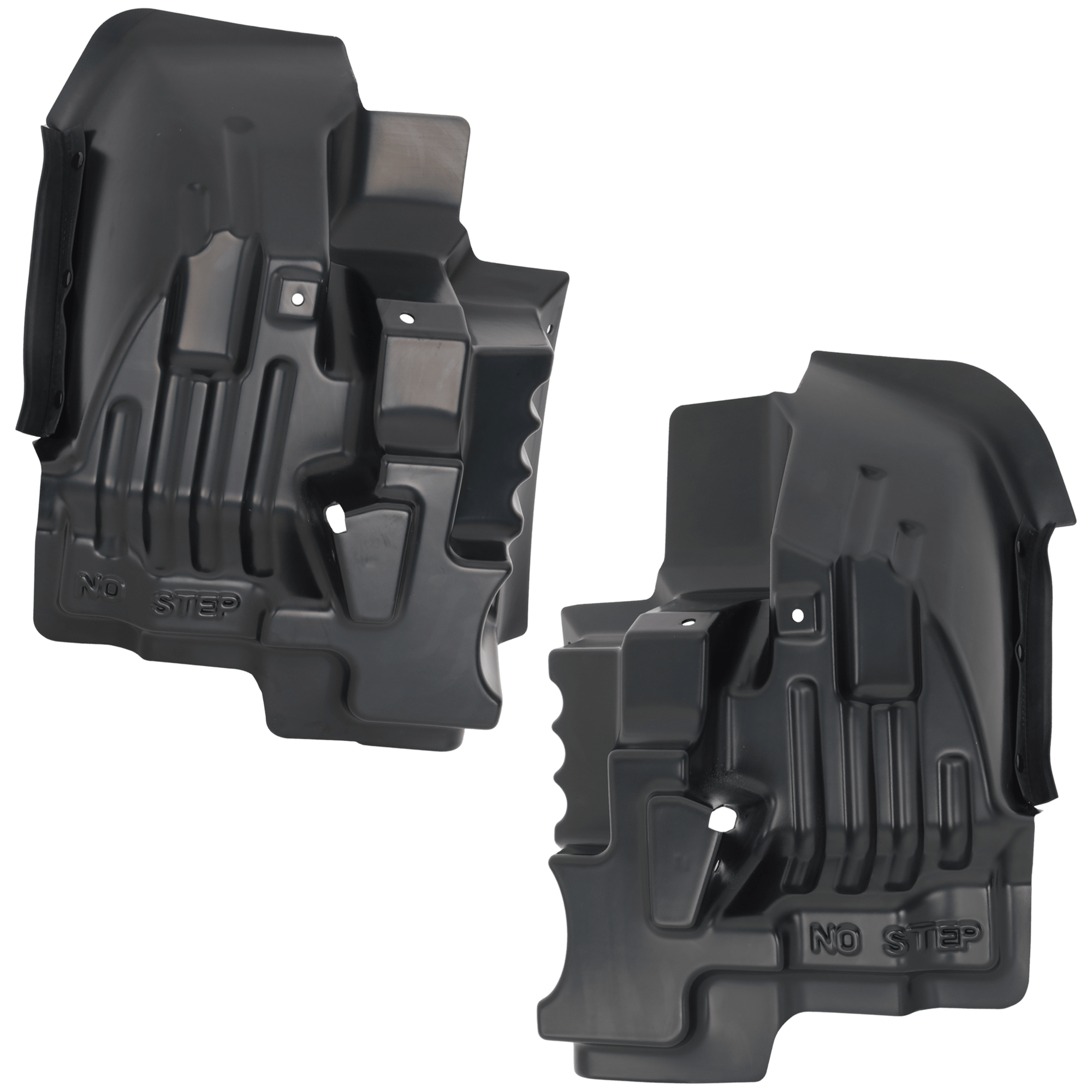 AM KENWORTH T680-13-20 FRONT FENDER LINER RH AND LH Vacuum Form Splash Shield w o Insulation Foam SKU SET GK22210003 HD