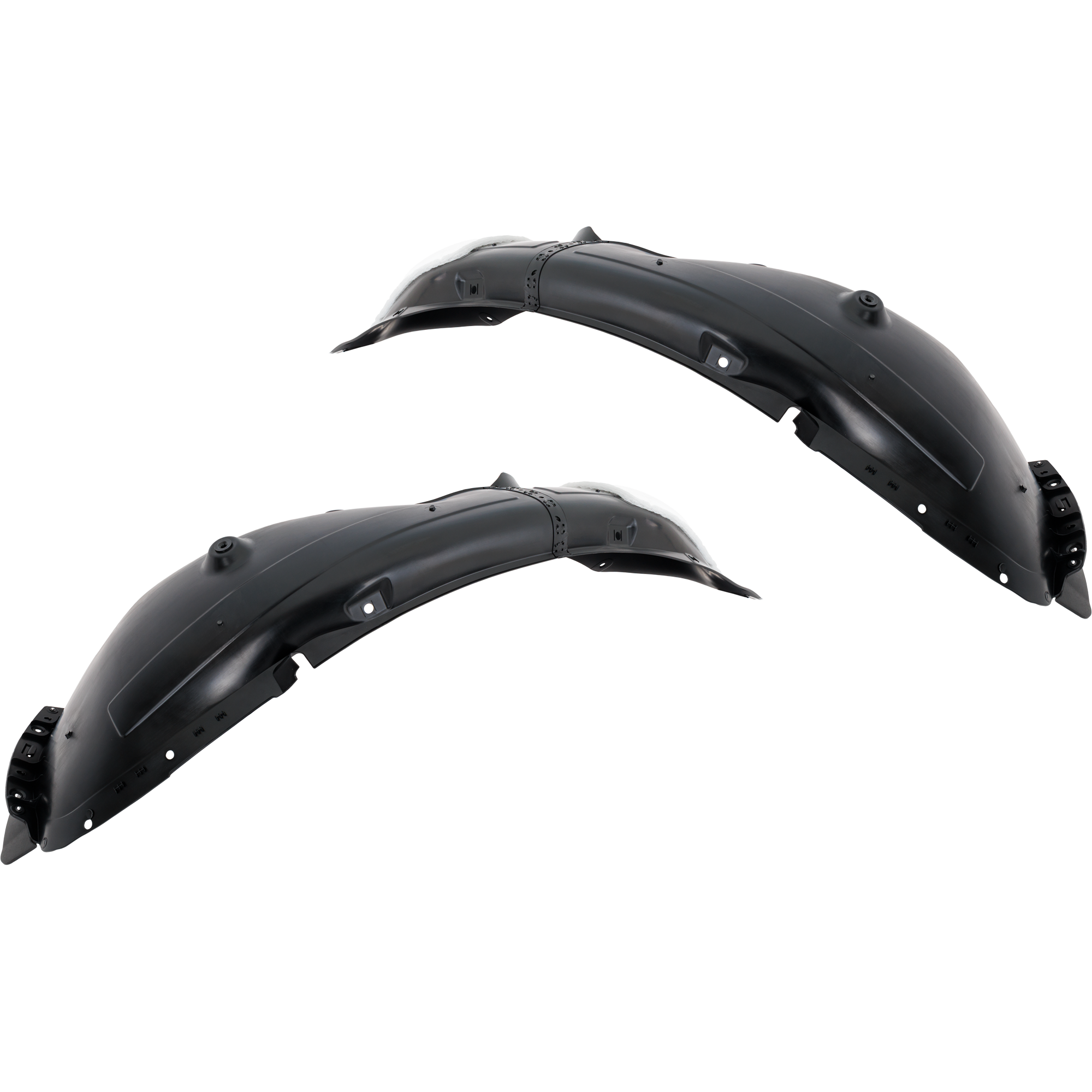 AM SPORTAGE 23-23 FRONT FENDER LINER RH AND LH Assembly Korea Built Vehicle Injection Form w Insulation Foam SKU SET GK22210091 Partslink KI1248180 KI1249180 OEM 86811P1000-86812P1000