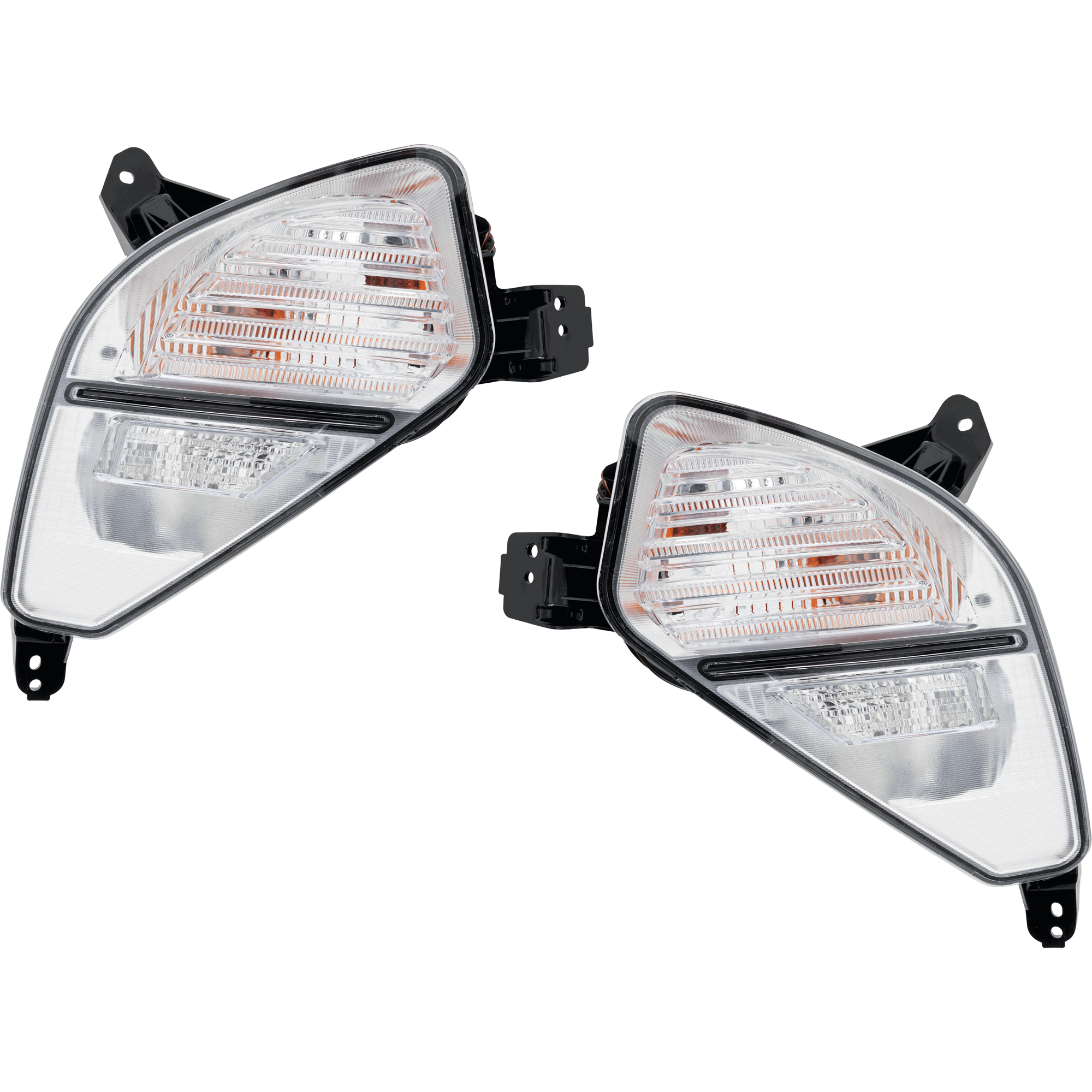 AM FORTE 22-24 REAR SIGNAL LAMP RH AND LH Assembly CAPA SKU SET GK73570005AQ Partslink KI2832100C KI2833100C OEM 92305M7500-92306M7500