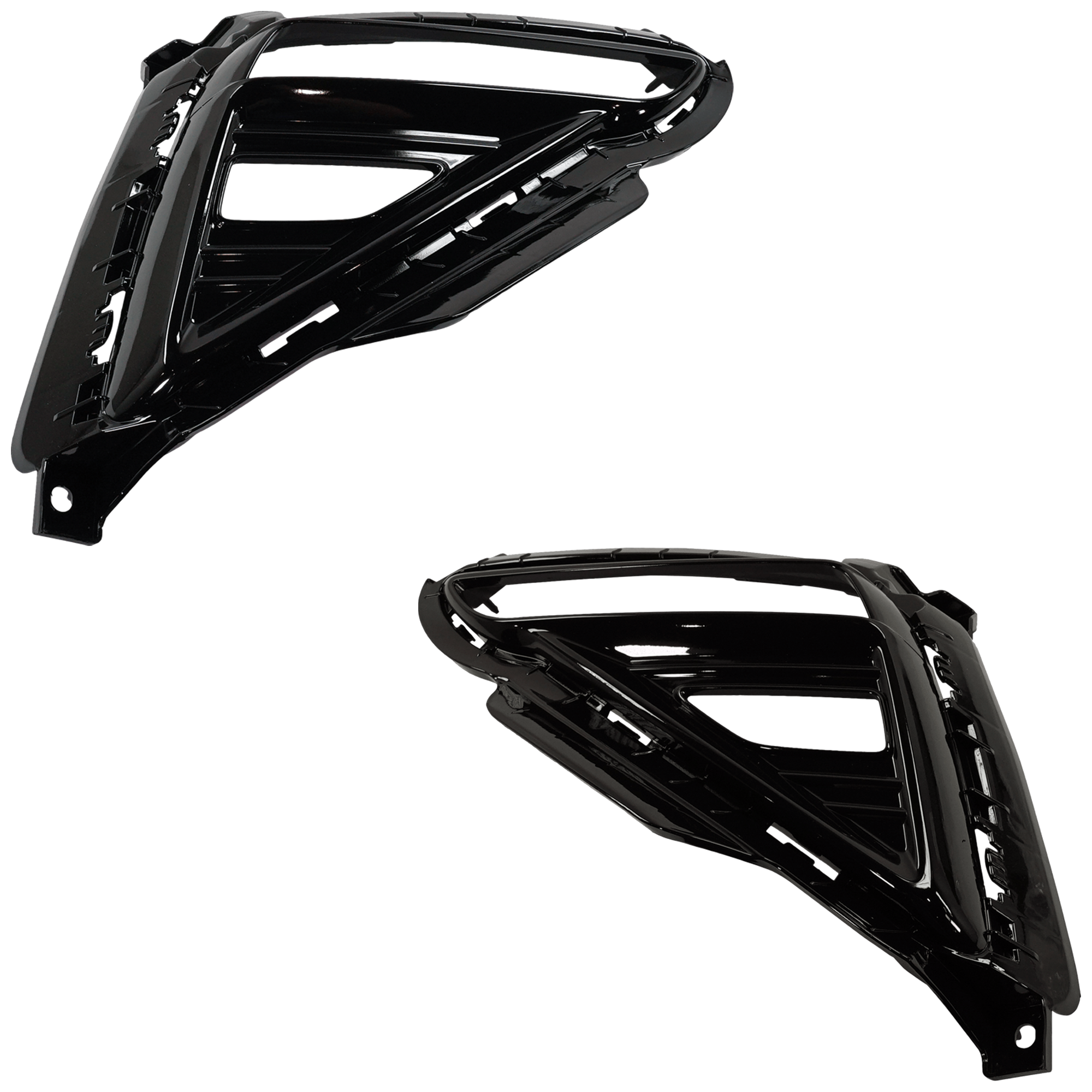 AM FORTE 19-21 REAR BUMPER MOLDING RH AND LH Sedan EX GT GT Line LXS S Models CAPA SKU SET GK76370001Q Partslink KI1139101C KI1138101C OEM 86662M7010-86661M7010