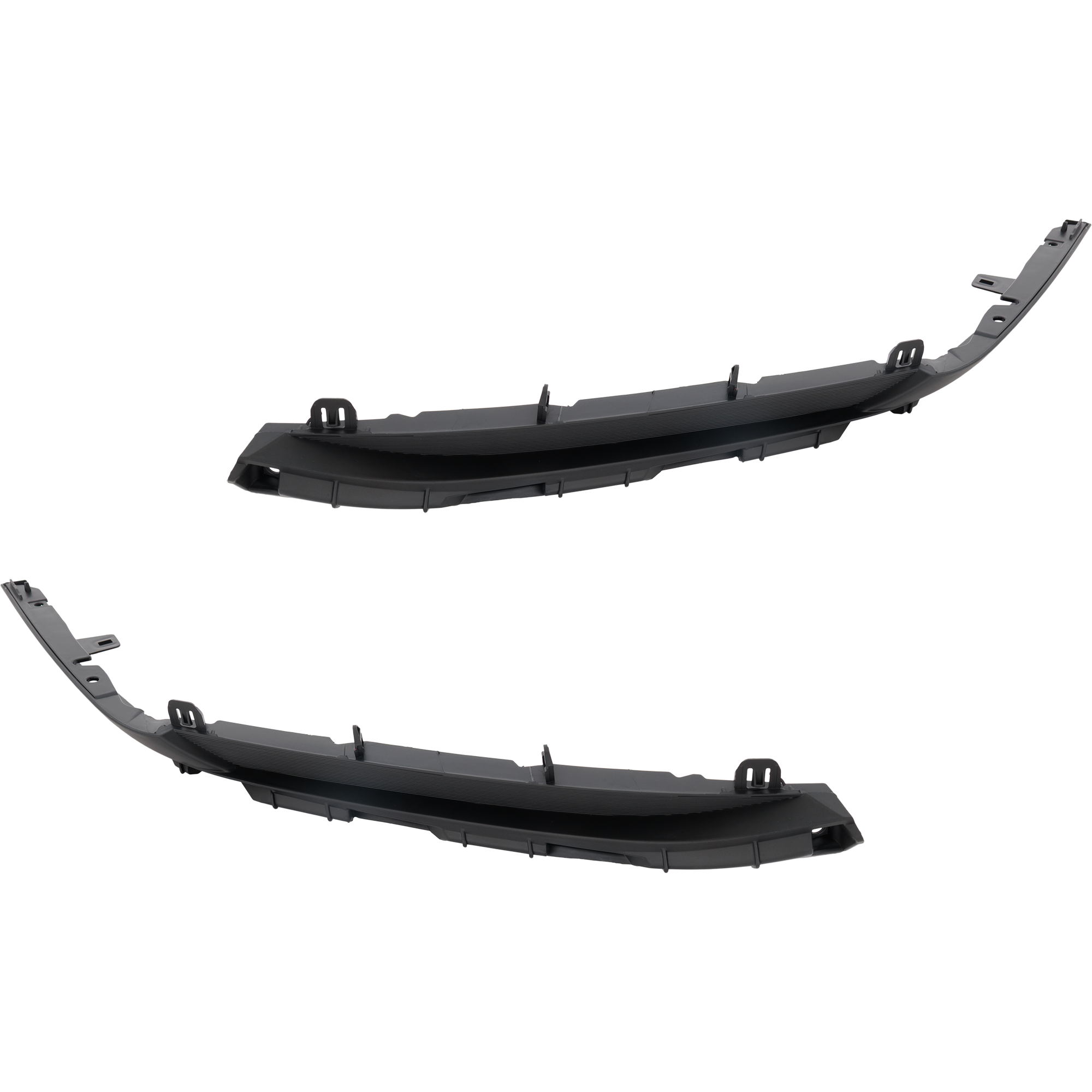 AM RX350 RX350L RX450HL 20-22 FRONT BUMPER MOLDING RH AND LH Guard Cover w o F Sport Package Japan Built Vehicle SKU SET GL01590019 Partslink LX1046106 LX1047106 OEM 5243748040-5243848040