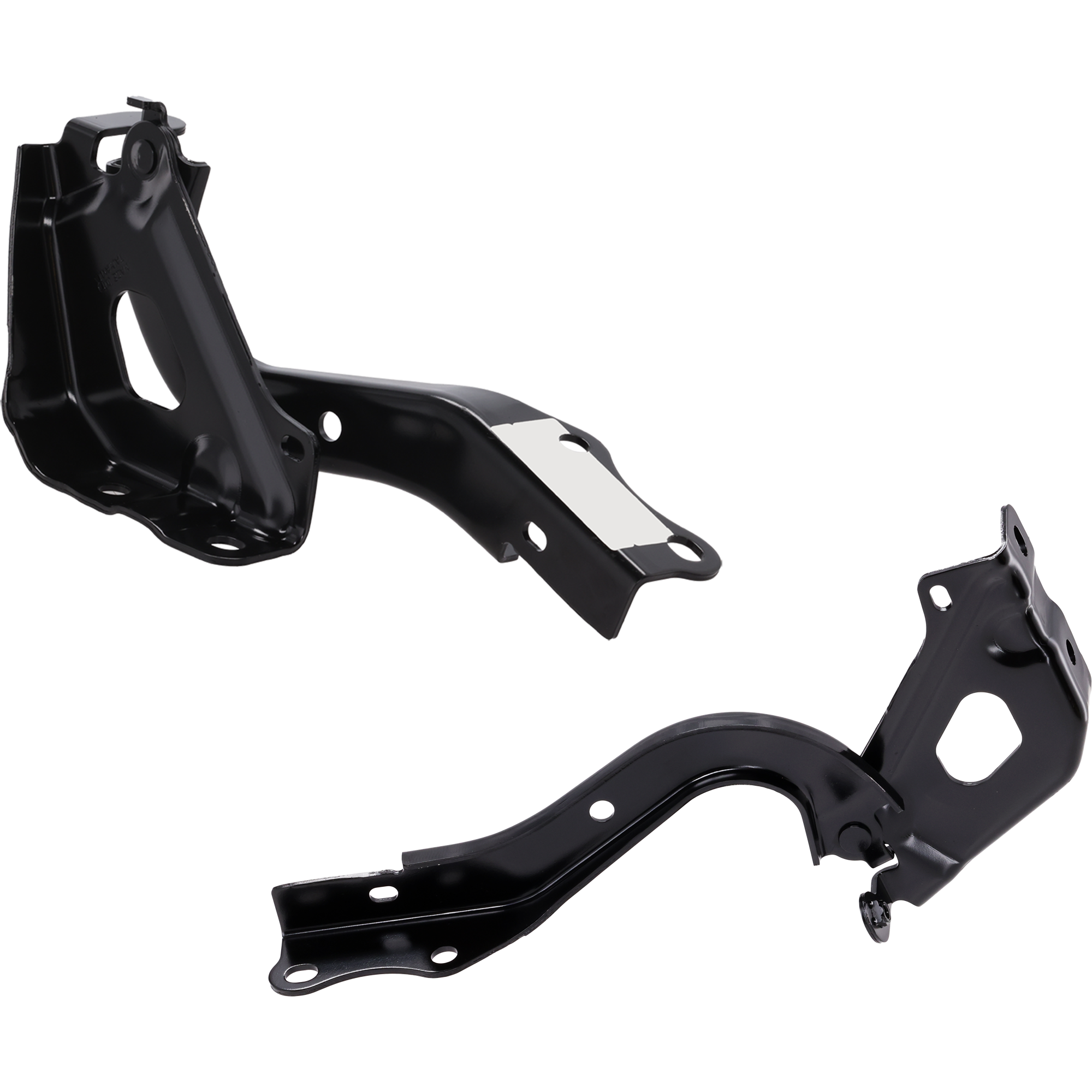 AM LX600-22-23 HOOD HINGE RH AND LH Steel Black SKU SET GL13030027 Partslink LX1236165 LX1236166 OEM 5341060190-5342060180
