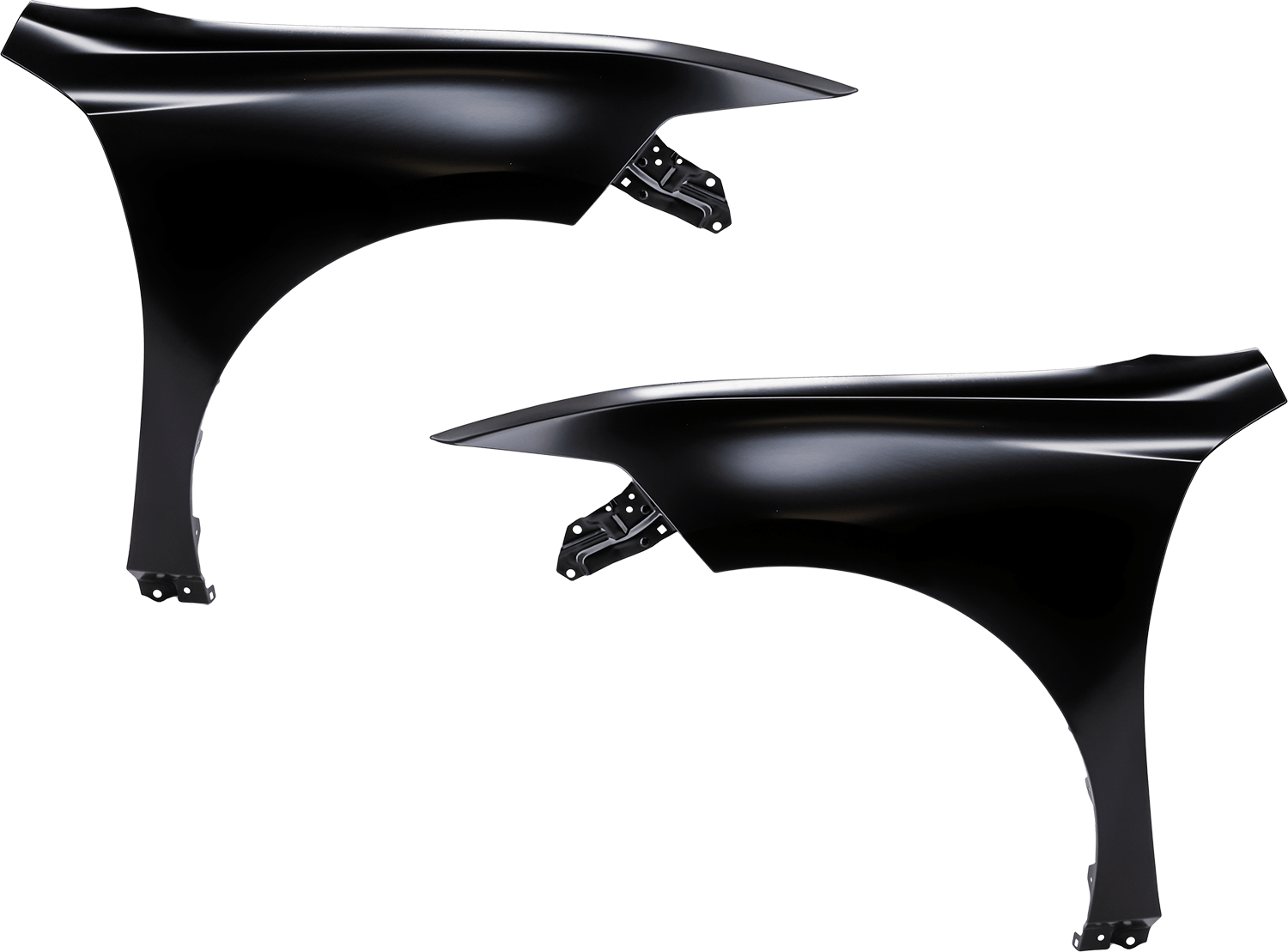 AM ES250-21-24 ES350 ES300H 19-24 FRONT FENDER RH AND LH Primed Steel SKU SET GL22010035 Partslink LX1240141 LX1241141 OEM 5380106220 PFM 5380206230 PFM