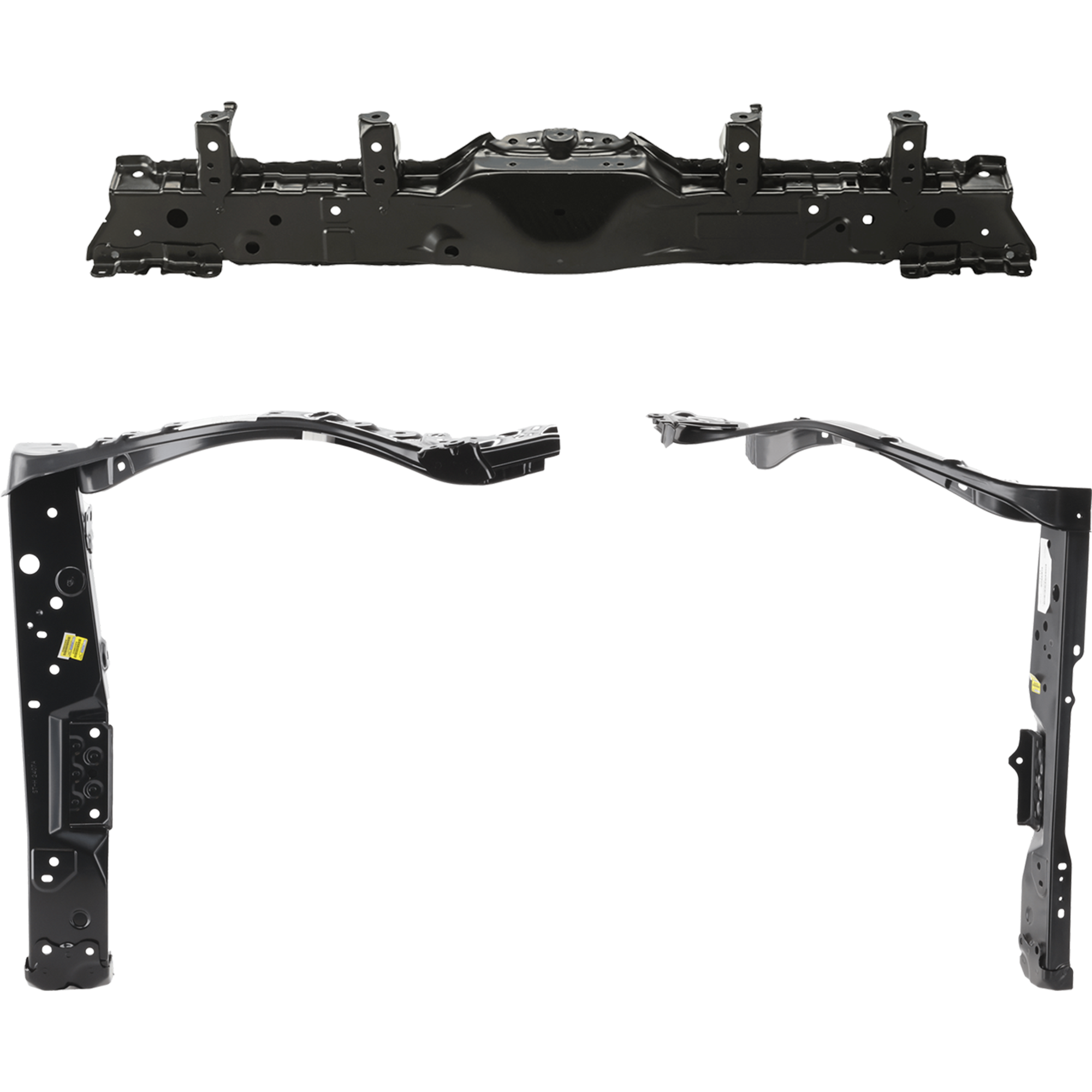 AM RX350 RX350H RX500H 23-24 RADIATOR SUPPORT Upper Tie Bar includes Driver and Passenger Side Radiator Support Side Panel CAPA SKU SET GL25020012Q 3 Partslink LX1225179C LX1225180C LX1225181C OEM 532020E160-532030E190-532050E0