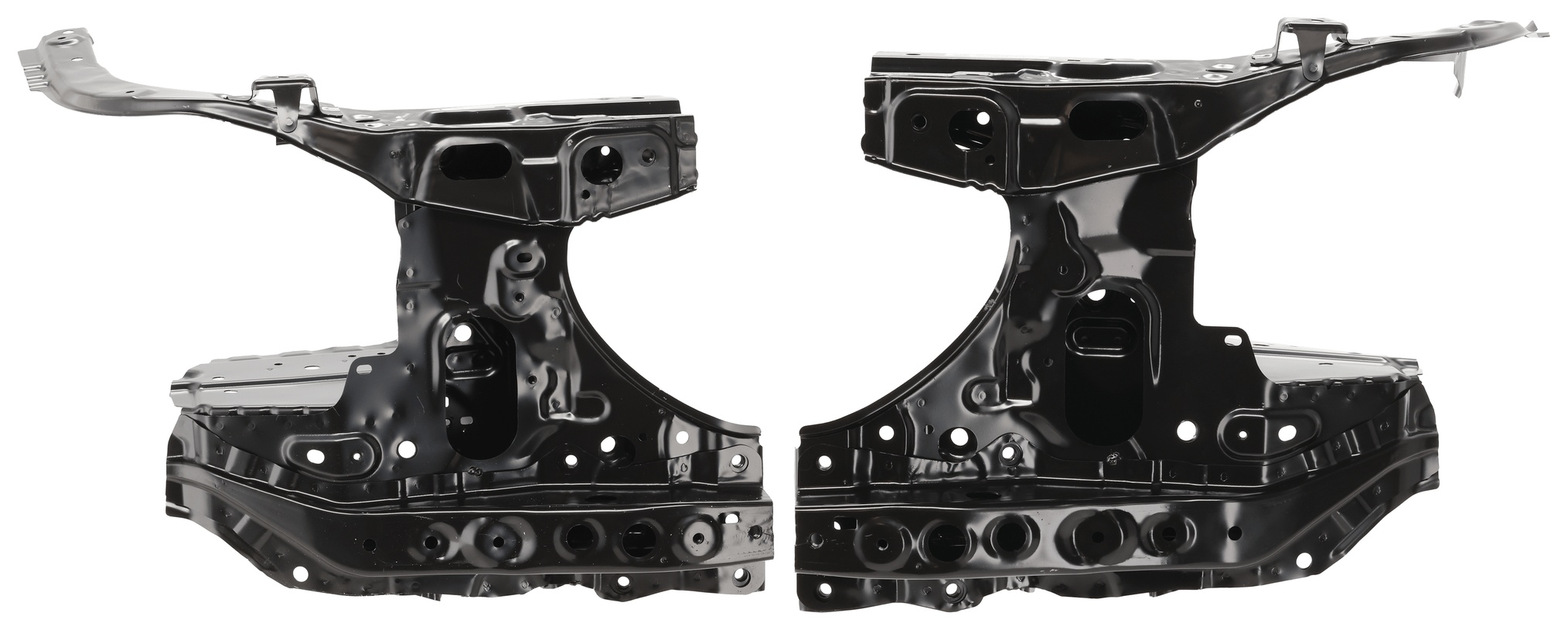 AM LAND CRUISER 25-25 RADIATOR SUPPORT RH AND LH Side Panel Steel SKU SET GL25050021 Partslink TO1225568 TO1225569 OEM 5320260310-5320360320