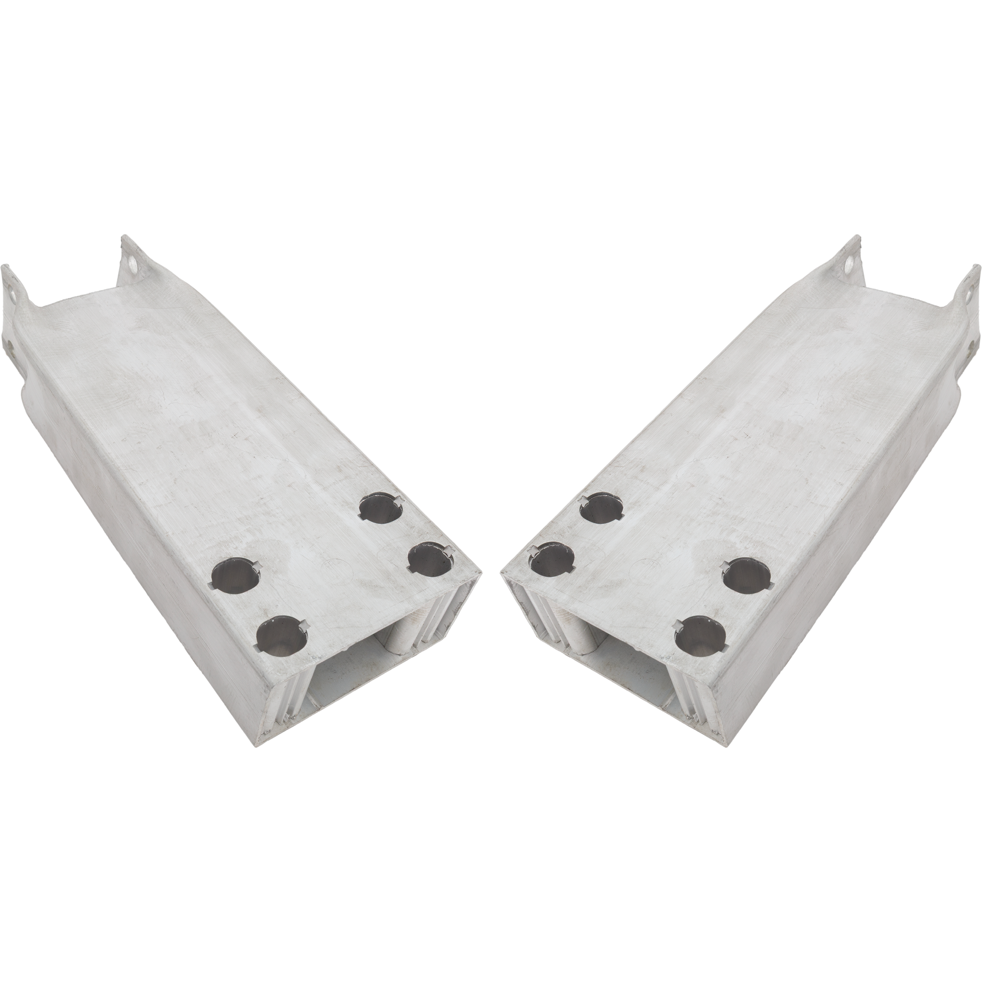 AM GLC CLASS 16-23 E CLASS 17-23 FRONT BUMPER BRACKET RH AND LH Impact Aluminum Exc. E CLASS Wagon CAPA SKU SET GM01310003Q Partslink MB1066114C MB1067114C OEM 2136201500-2136201600