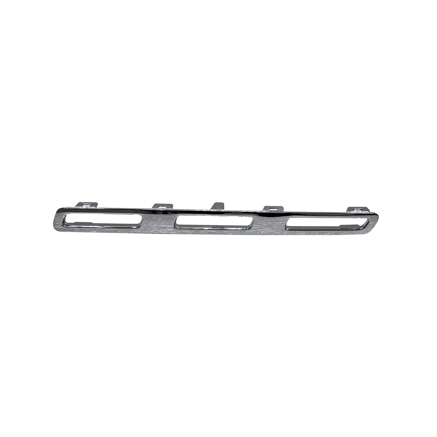 AM GLB250-20-23 GRILLE MOLDING LOWER RH AND LH Chrome w o AMG Styling Package SKU SET GM07070003 Partslink MB1212115 MB1213115 OEM 2478882300-2478882400
