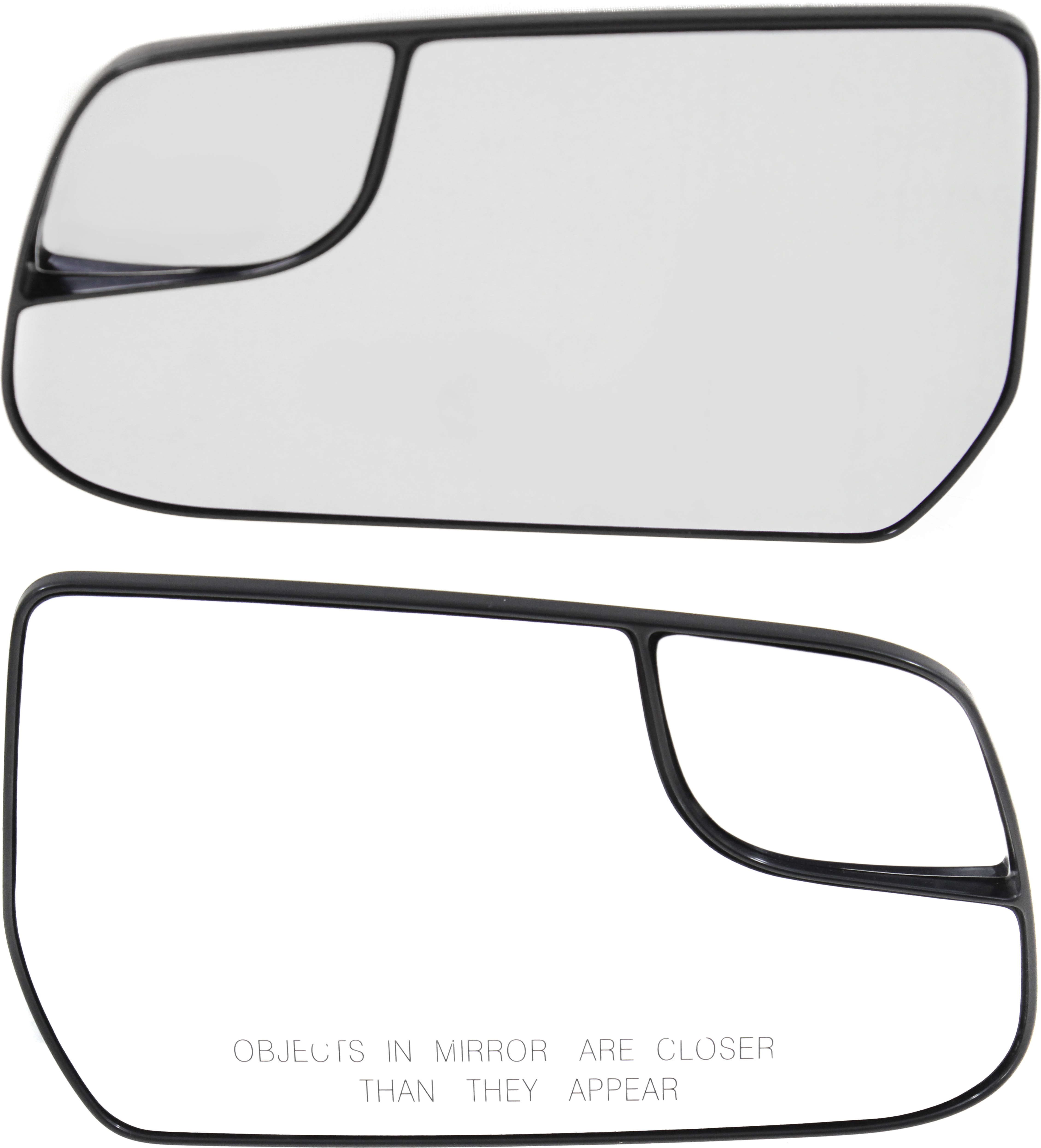 AM EQUINOX 10-16 MIRROR GLASS RH AND LH Non Heated No Signal w Backing Plate and Blind Spot Glass SKU SET GM102GR Partslink GM1325125 GM1324125 OEM 20815186-20815185