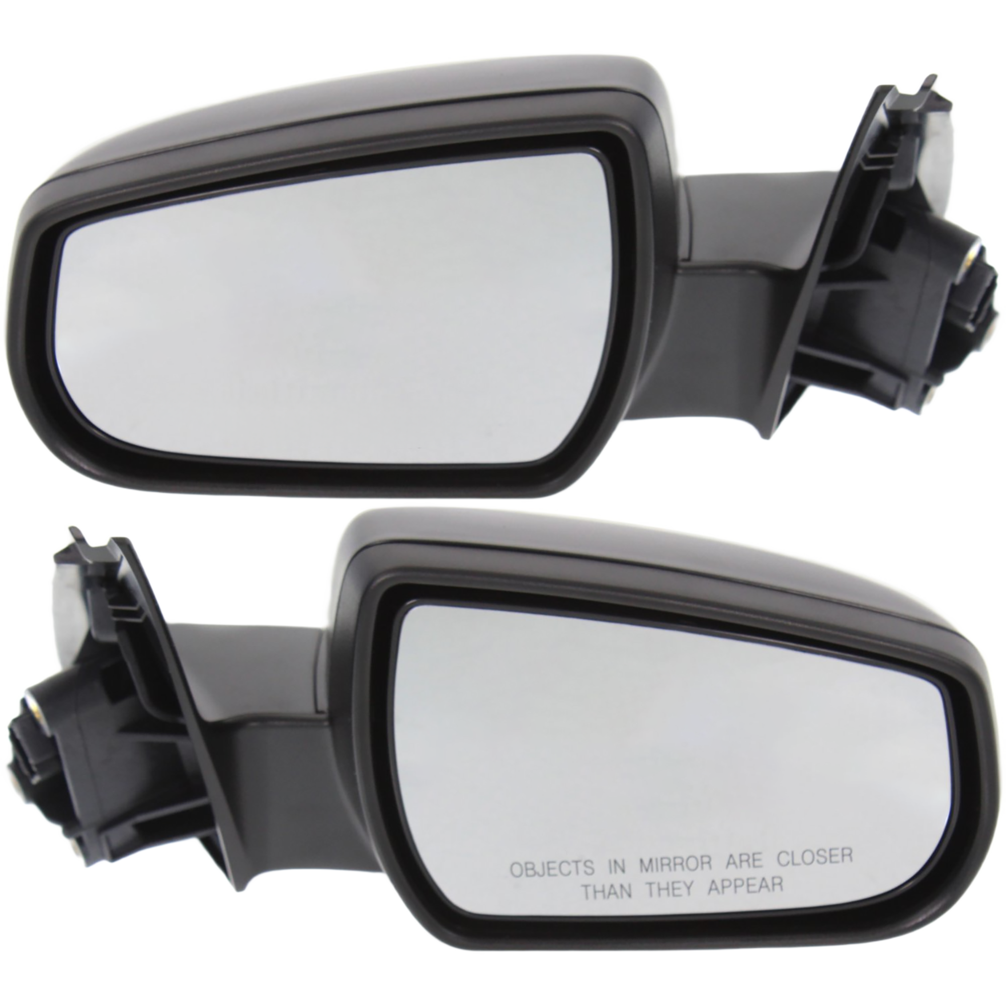 AM MALIBU 13-13 MIRROR RH AND LH Power Non Heated Non Folding Textured Black No Auto dimming Memory Signal Light and Puddle Light SKU SET GM122ER OEM 22860546 PFM 22860547 PFM