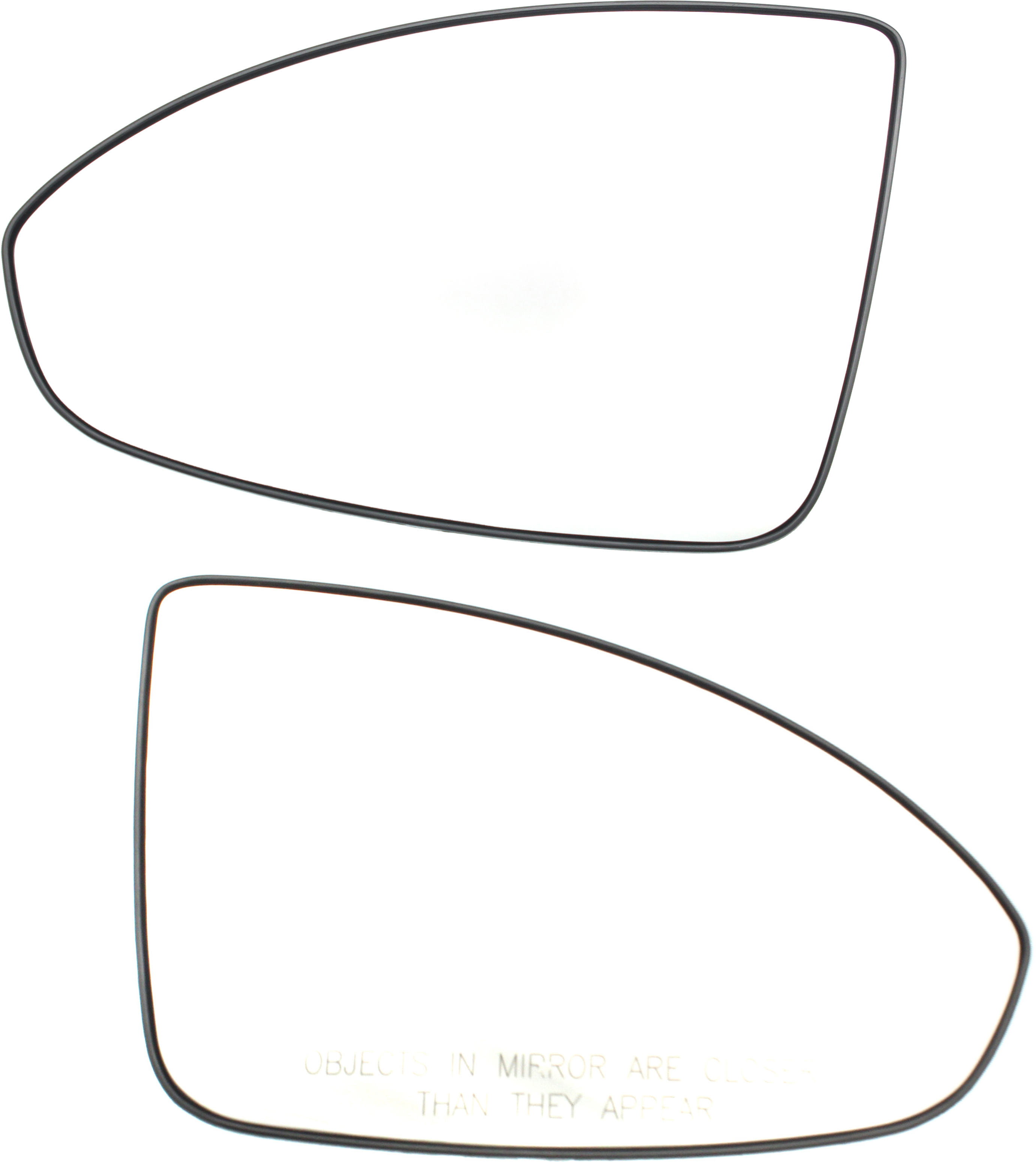 AM CRUZE 11-15 CRUZE LIMITED 16-16 MIRROR GLASS RH AND LH Heated w Backing Plate w o Side Object Sensor Holes SKU SET GM131GR Partslink GM1324128 GM1325128 OEM 95215098-95215097