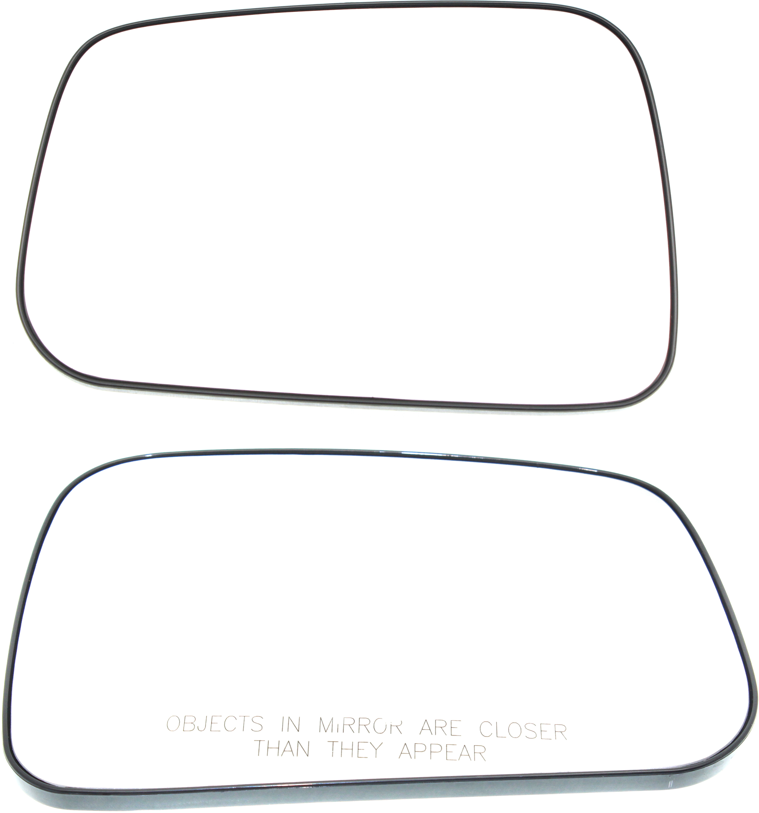 AM HHR 06-11 MIRROR GLASS RH AND LH Non Heated w Backing Plate SKU SET GM135GR Partslink GM1324155 OEM 20835467-15281724
